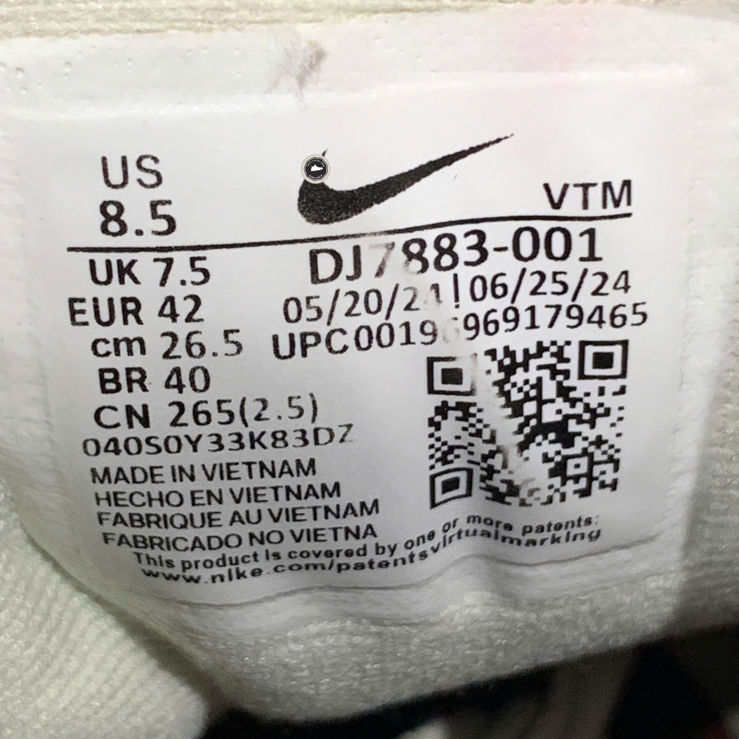 Nike Air Zoom Structure 25 Sea Glass University Red - DJ7883-001 - Size 42 - GIÀY 2HAND CHÍNH HÃNG PVN25534