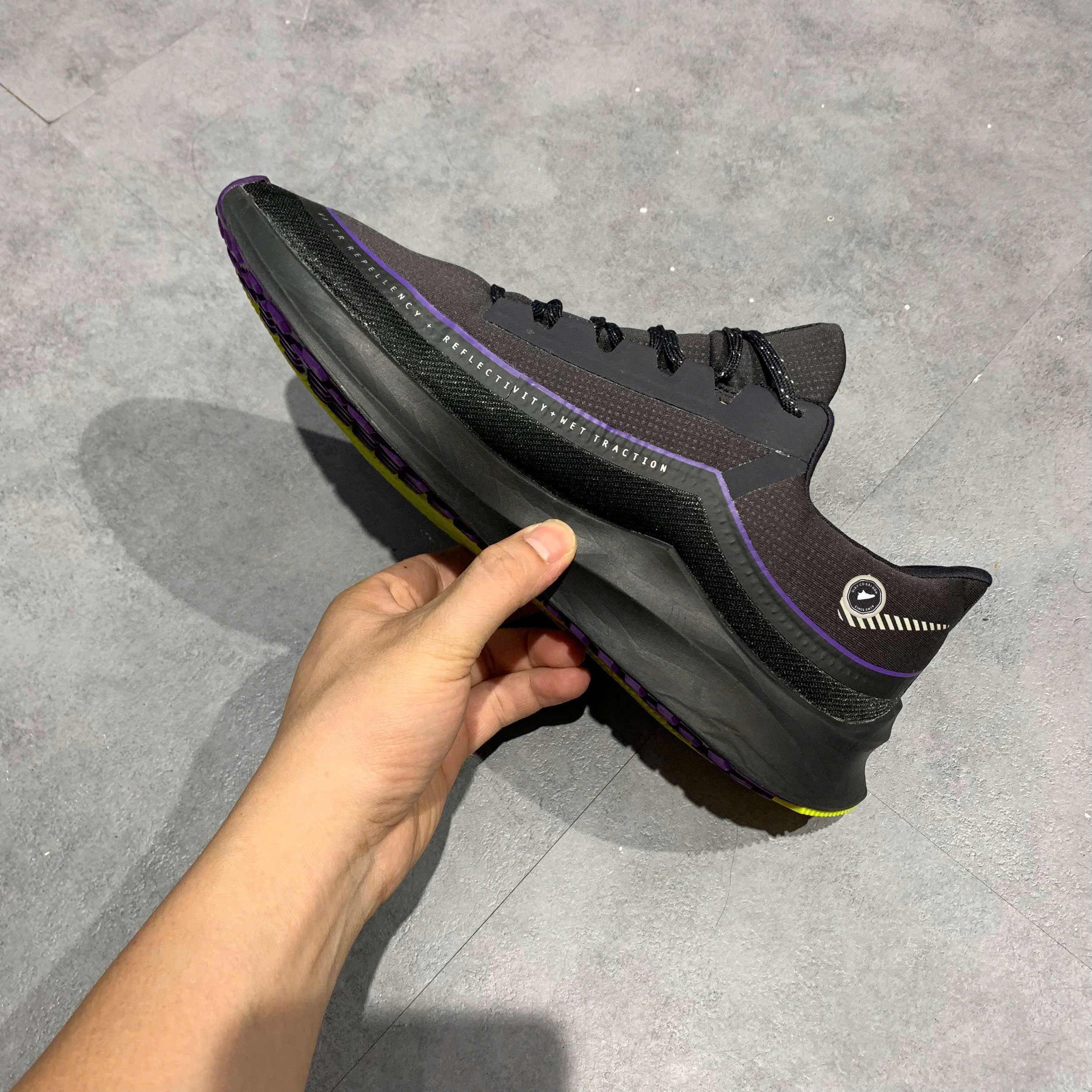 Nike Air Zoom Pegasus 36 Shield Black Voltage Purple - BQ3190-002 - Size 43 - GIÀY 2HAND CHÍNH HÃNG PVN25654