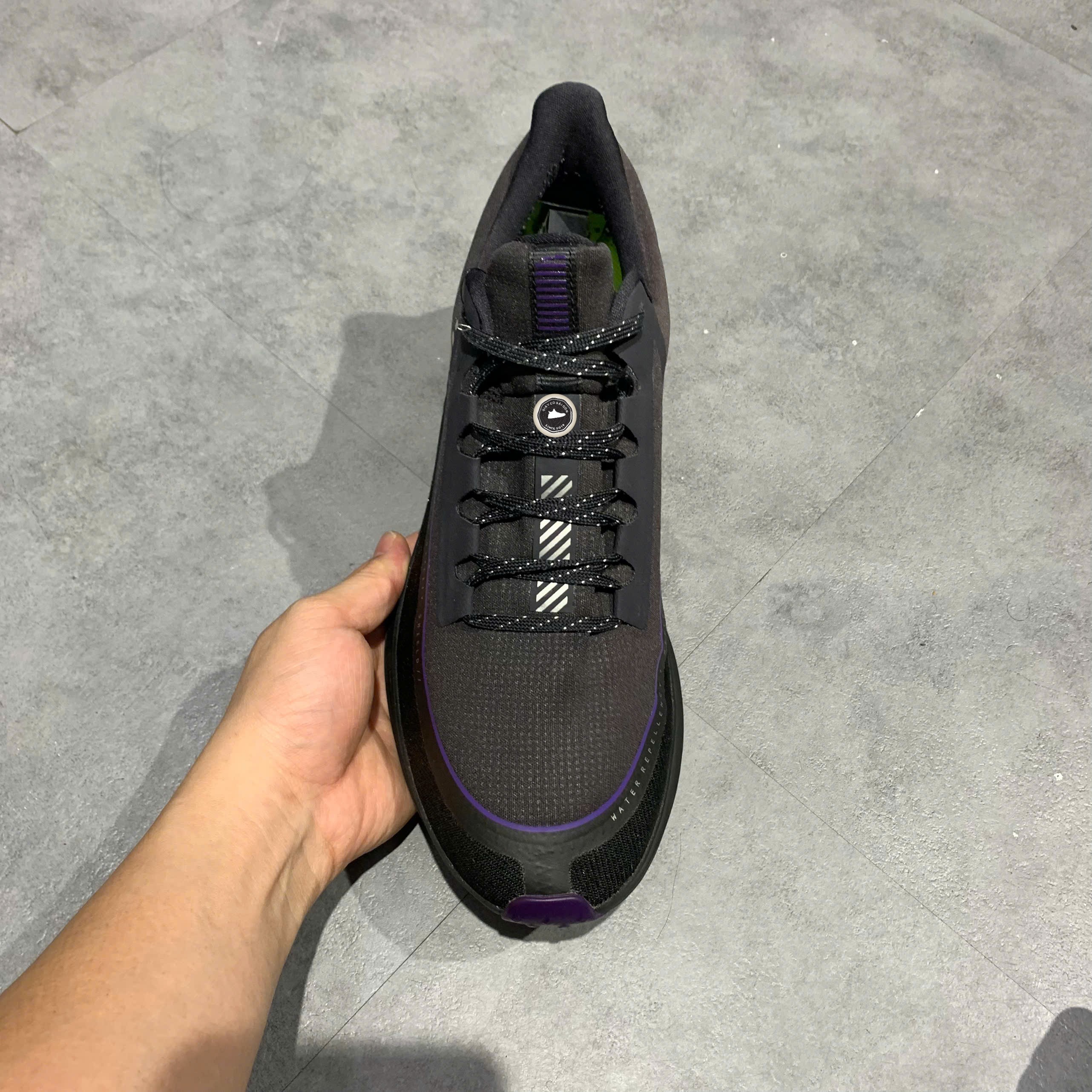 Nike Air Zoom Pegasus 36 Shield Black Voltage Purple - BQ3190-002 - Size 43 - GIÀY 2HAND CHÍNH HÃNG PVN25654