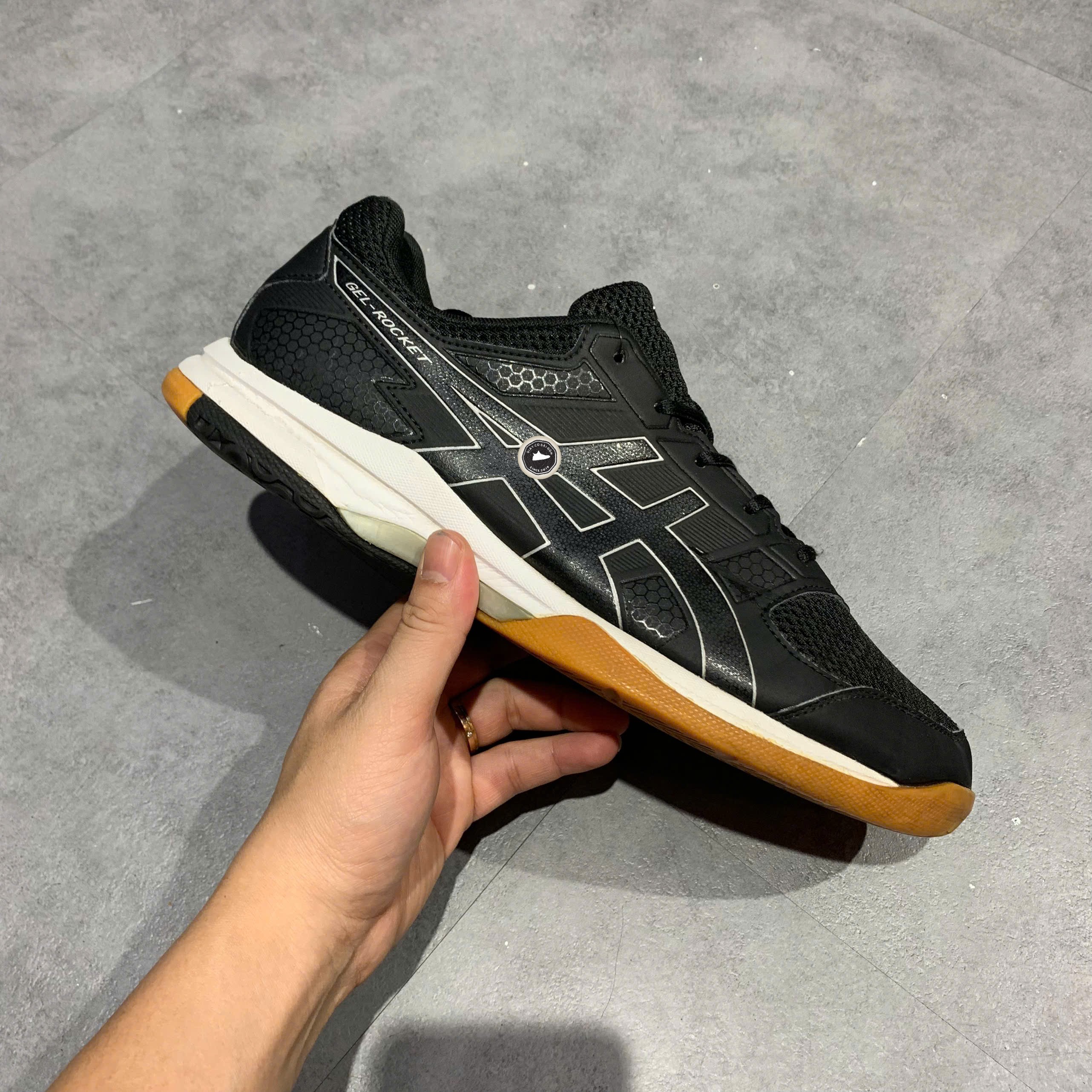 ASICS Gel-Rocket 8 - B706Y-9001 - Size 44 - GIÀY 2HAND CHÍNH HÃNG PVN25099