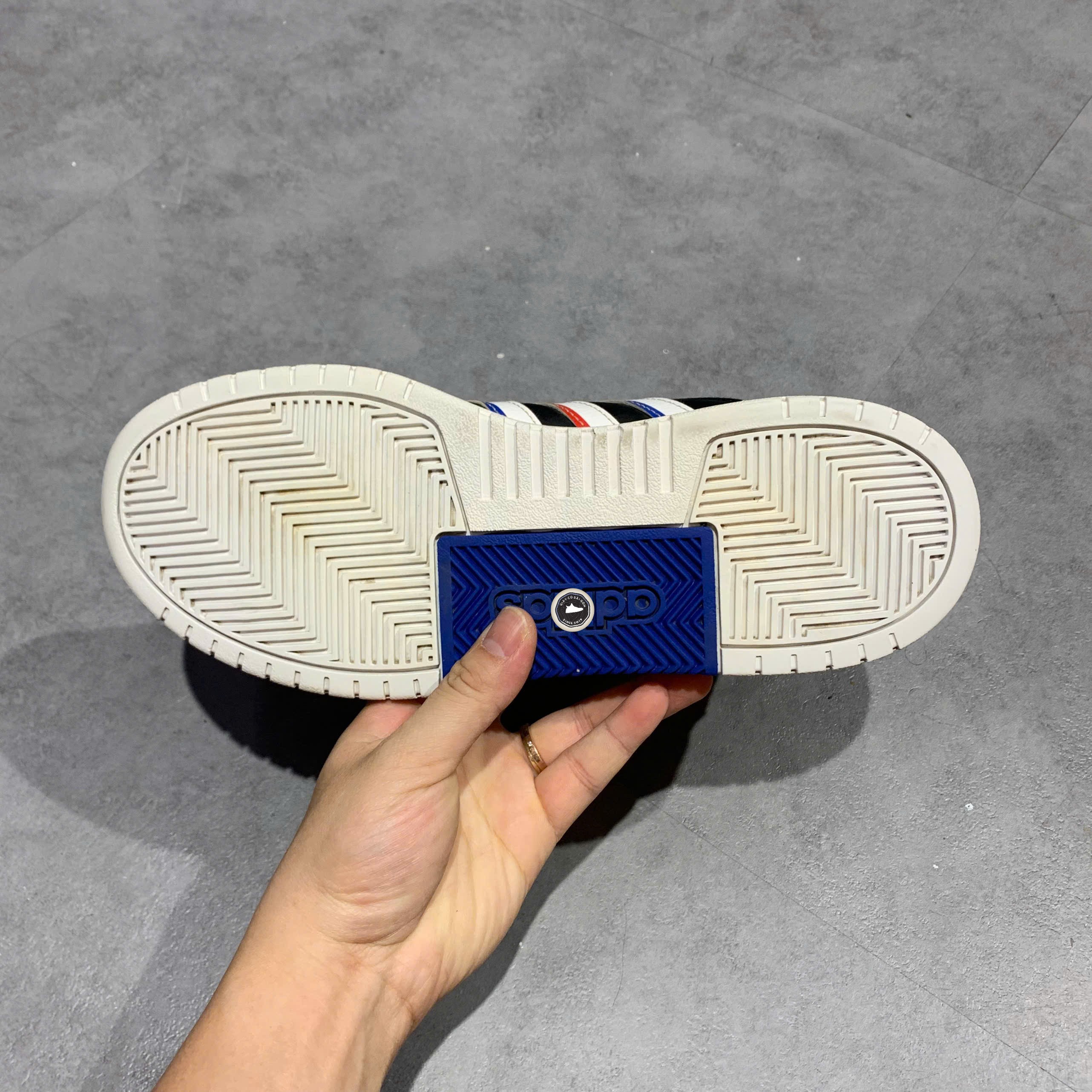Adidas Entrap Black White Tricolor - FY6076 - Size 43 1/3 - GIÀY 2HAND CHÍNH HÃNG PVN25636