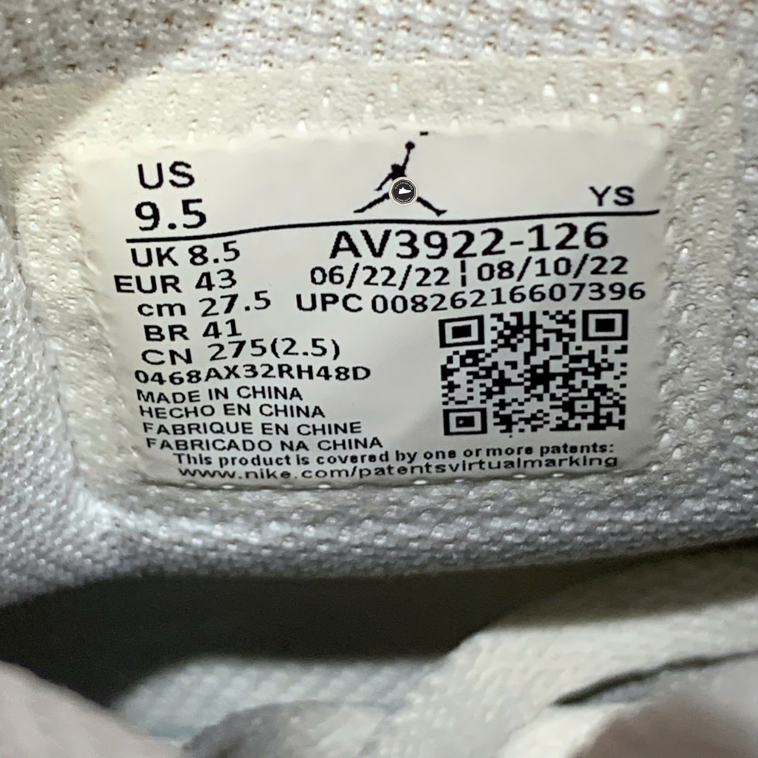 Jordan Legacy 312 Desert Camo - AV3922-126 - Size 43 - GIÀY 2HAND CHÍNH HÃNG PVN25671