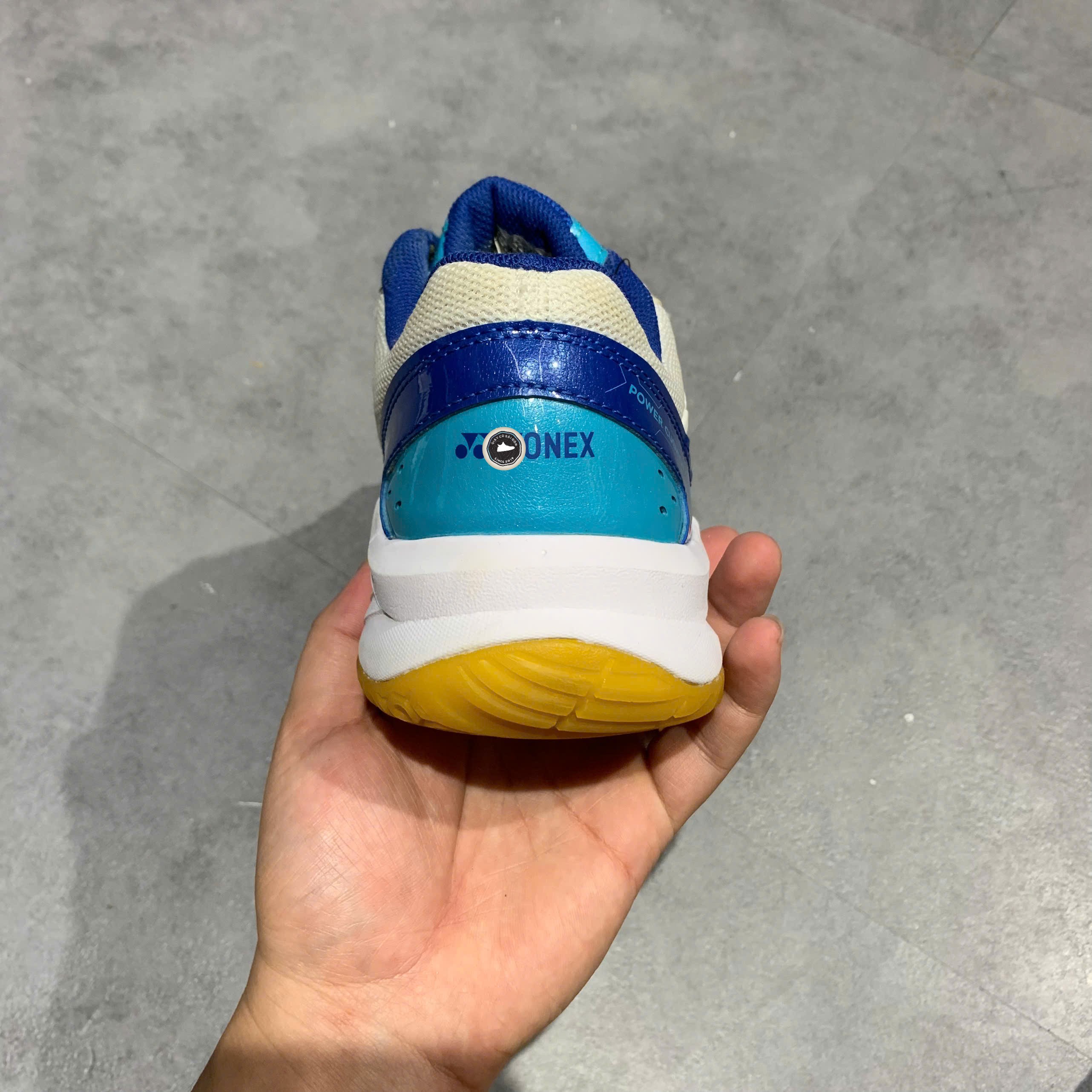 Yonex Power Cushion 101 White Blue - SHB101CR - Size 43 - GIÀY 2HAND CHÍNH HÃNG PVN25198