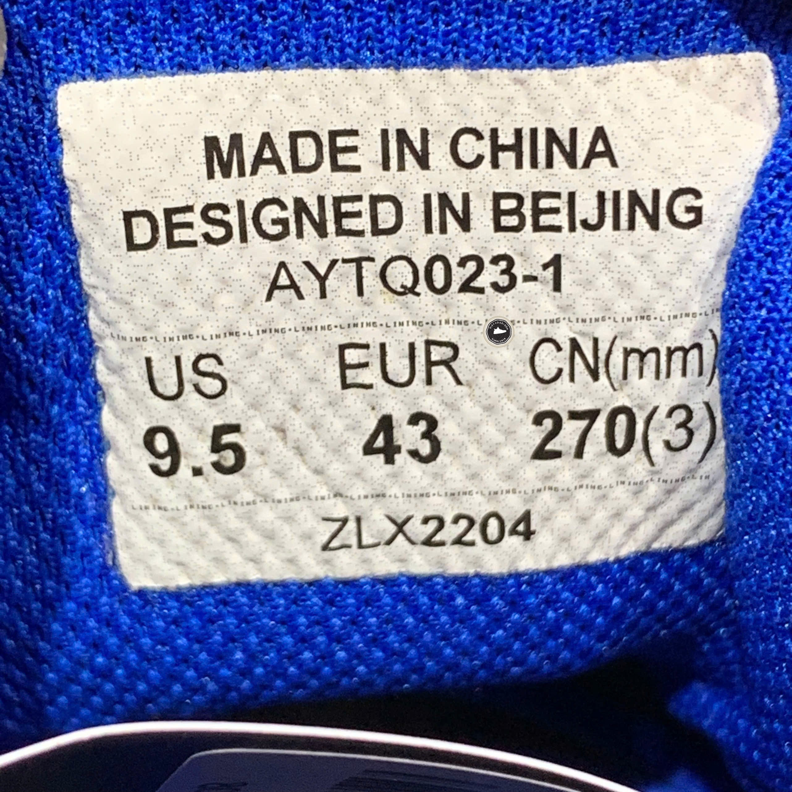Giày Cầu Lông Li-Ning White Blue - AYTQ 023-1 - Size 43 - GIÀY 2HAND CHÍNH HÃNG 25177