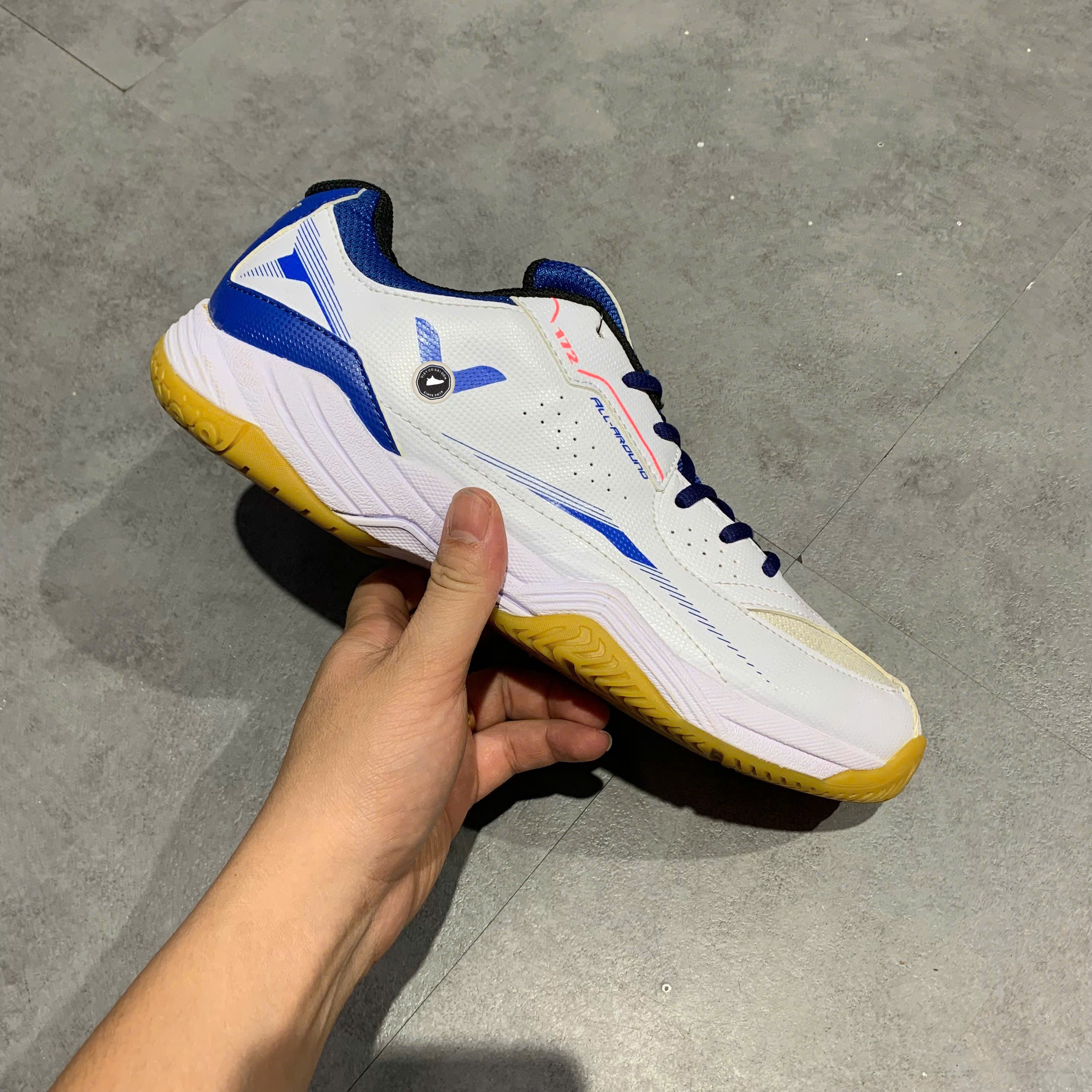 Giày Pickleball Victor A172-AF White Blue - A172-AF - Size 43 - GIÀY 2HAND CHÍNH HÃNG PVN