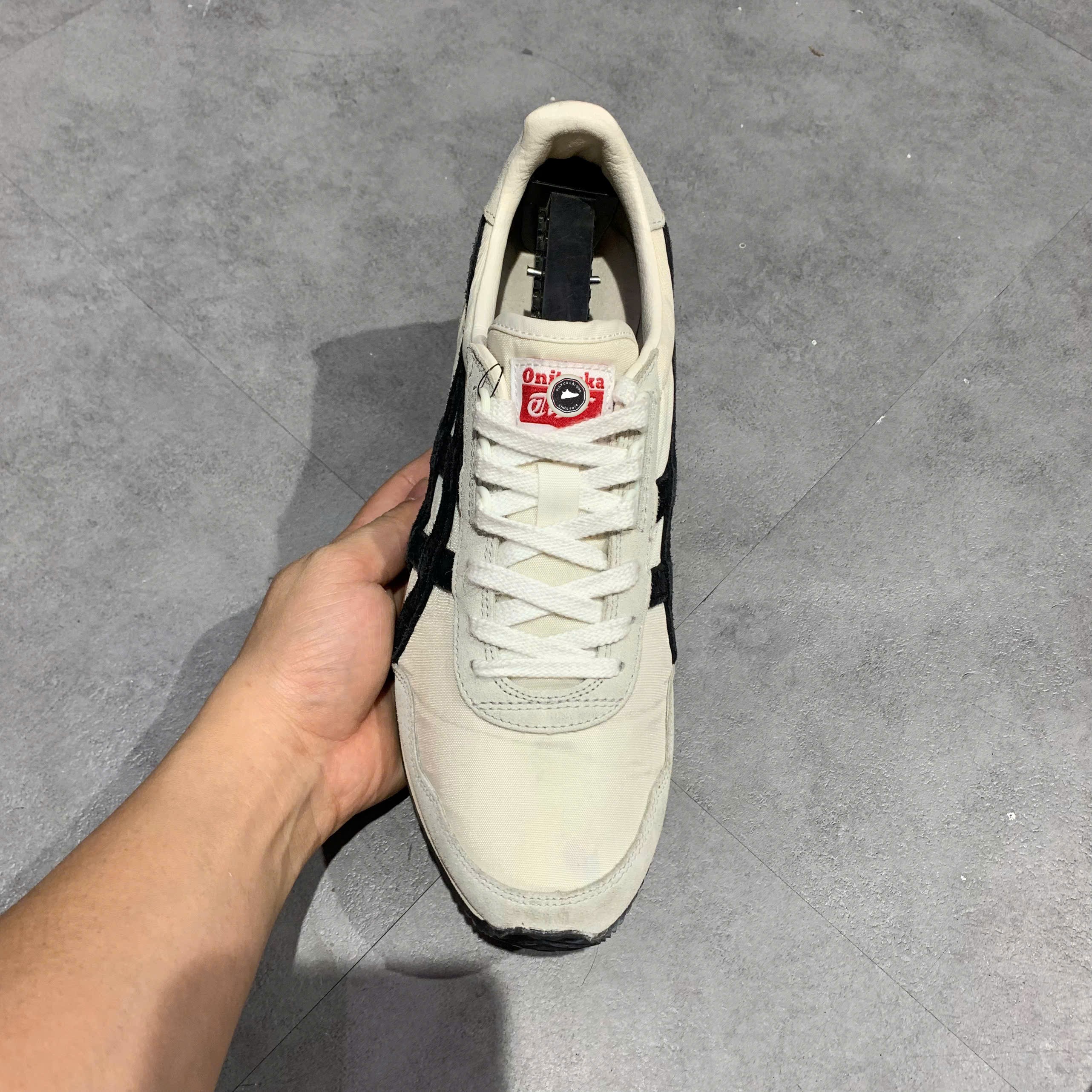 Giày Thời Trang Onitsuka Tiger California 78 EX Cream Black - 1183A355-101 - Size 40.5 - GIÀY 2HAND CHÍNH HÃNG PVN
