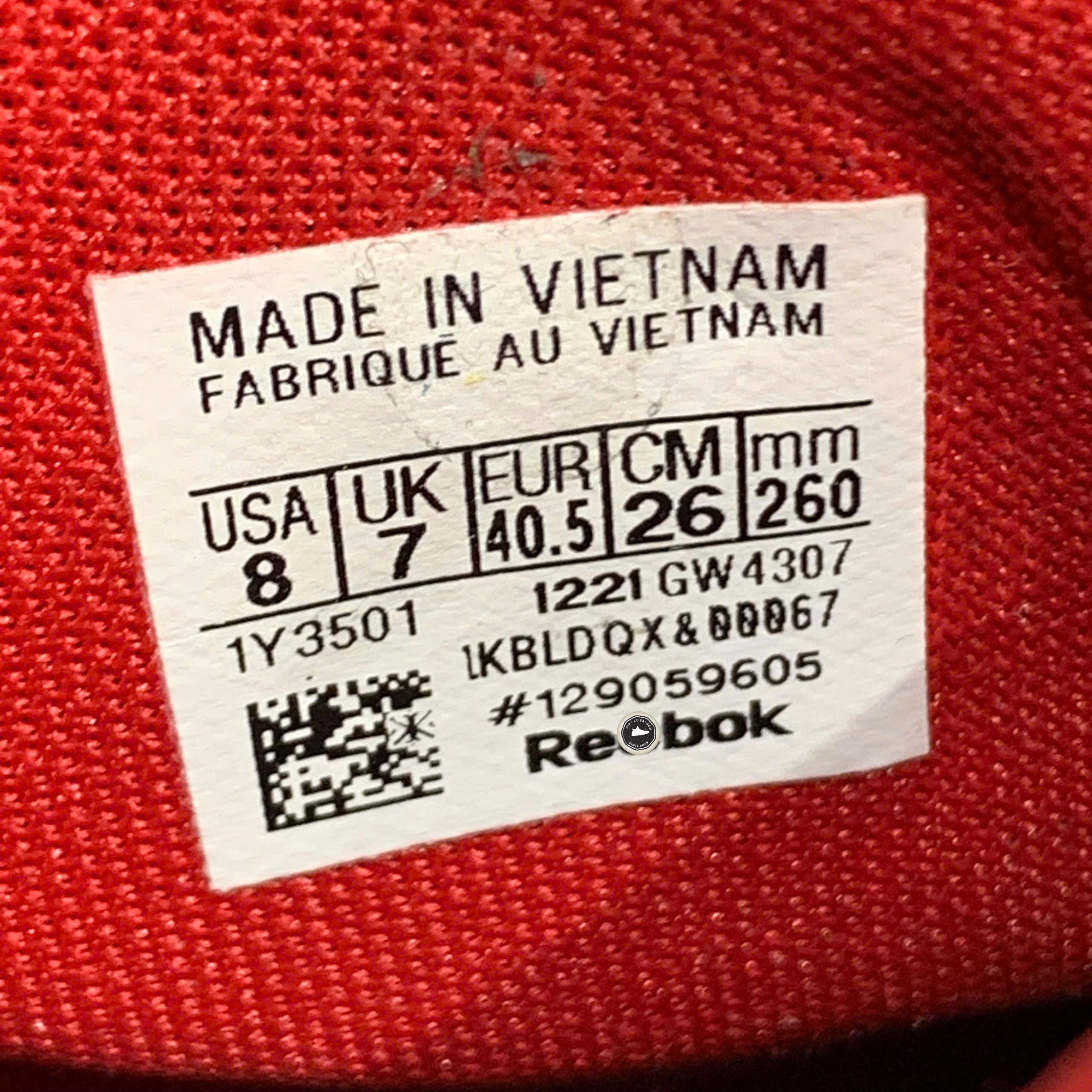 Giày Thời Trang Reebok Royal BB4500 Hi-Strap Kung Fu Panda - GZ2734 - Size 40.5 - GIÀY 2HAND CHÍNH HÃNG PVN25281