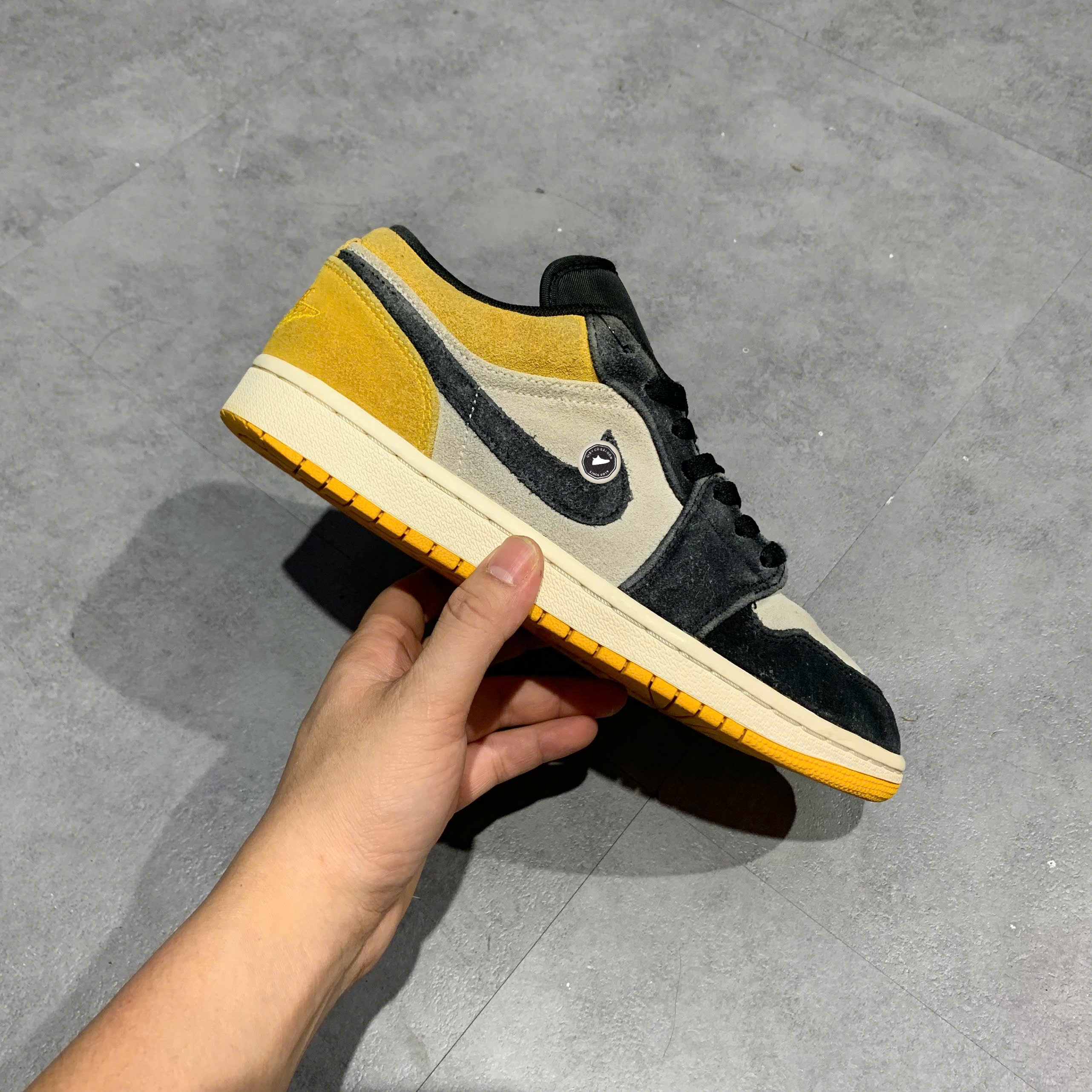 Air Jordan 1 Low SE Yellow Ochre - FJ4924-008 - Size 40.5 - GIÀY 2HAND CHÍNH HÃNG PVN25319