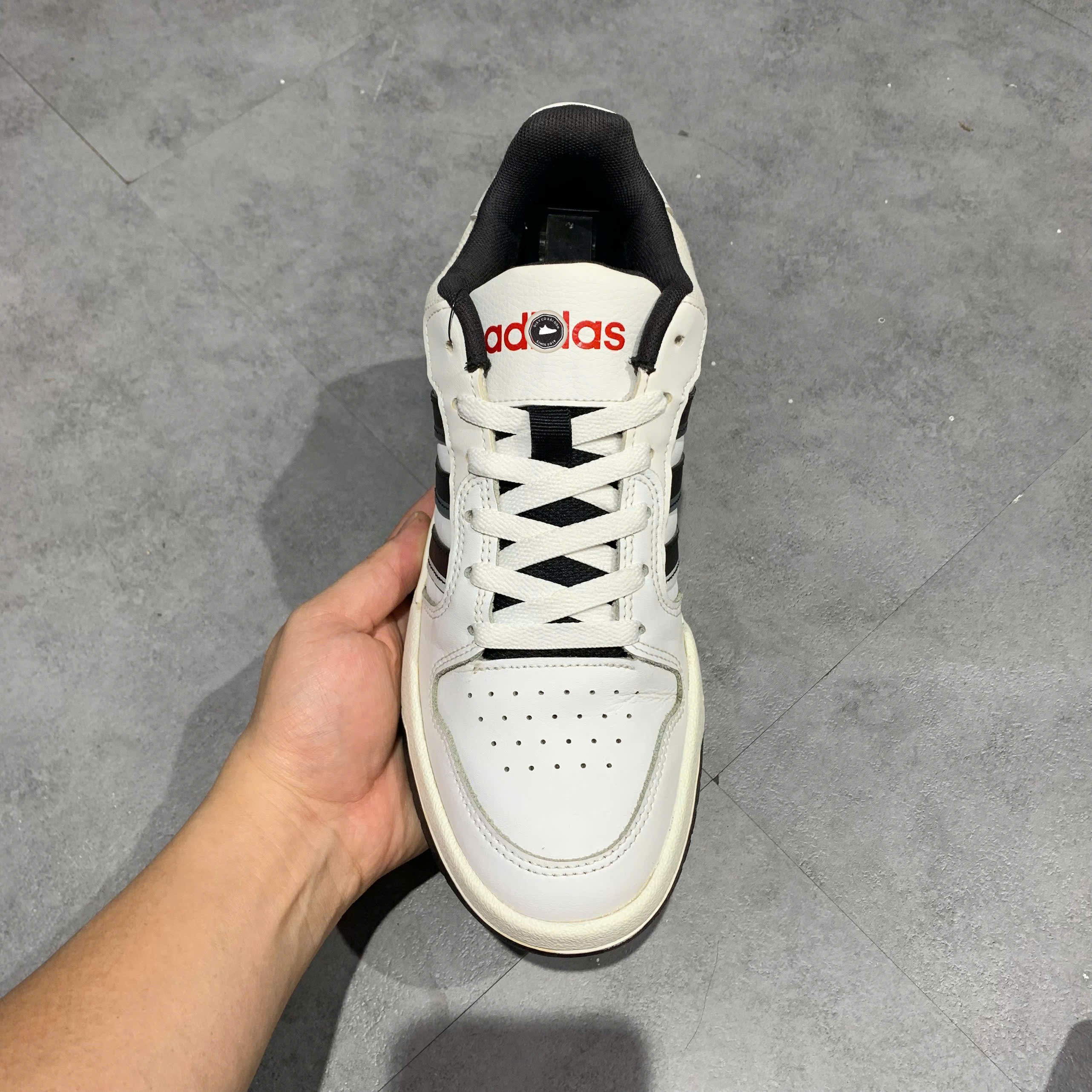 Adidas Entrap Low White Black Red - EG4307 - Size 40 2/3 - GIÀY 2HAND CHÍNH HÃNG PVN25294