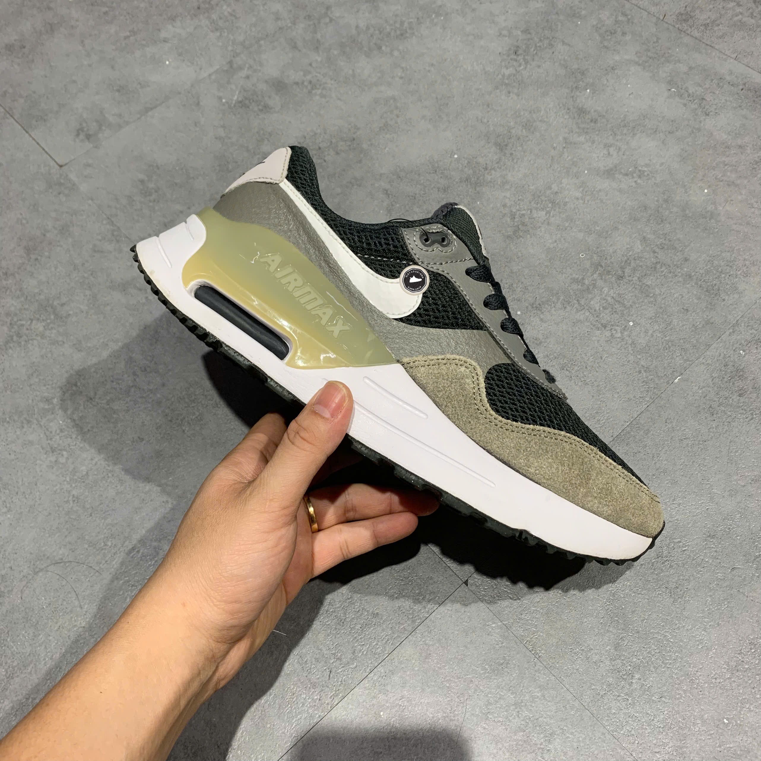 Nike Air Max SYSTM Dark Smoke Grey - DM9537-002 - Size 41 - GIÀY 2HAND CHÍNH HÃNG PVN25470
