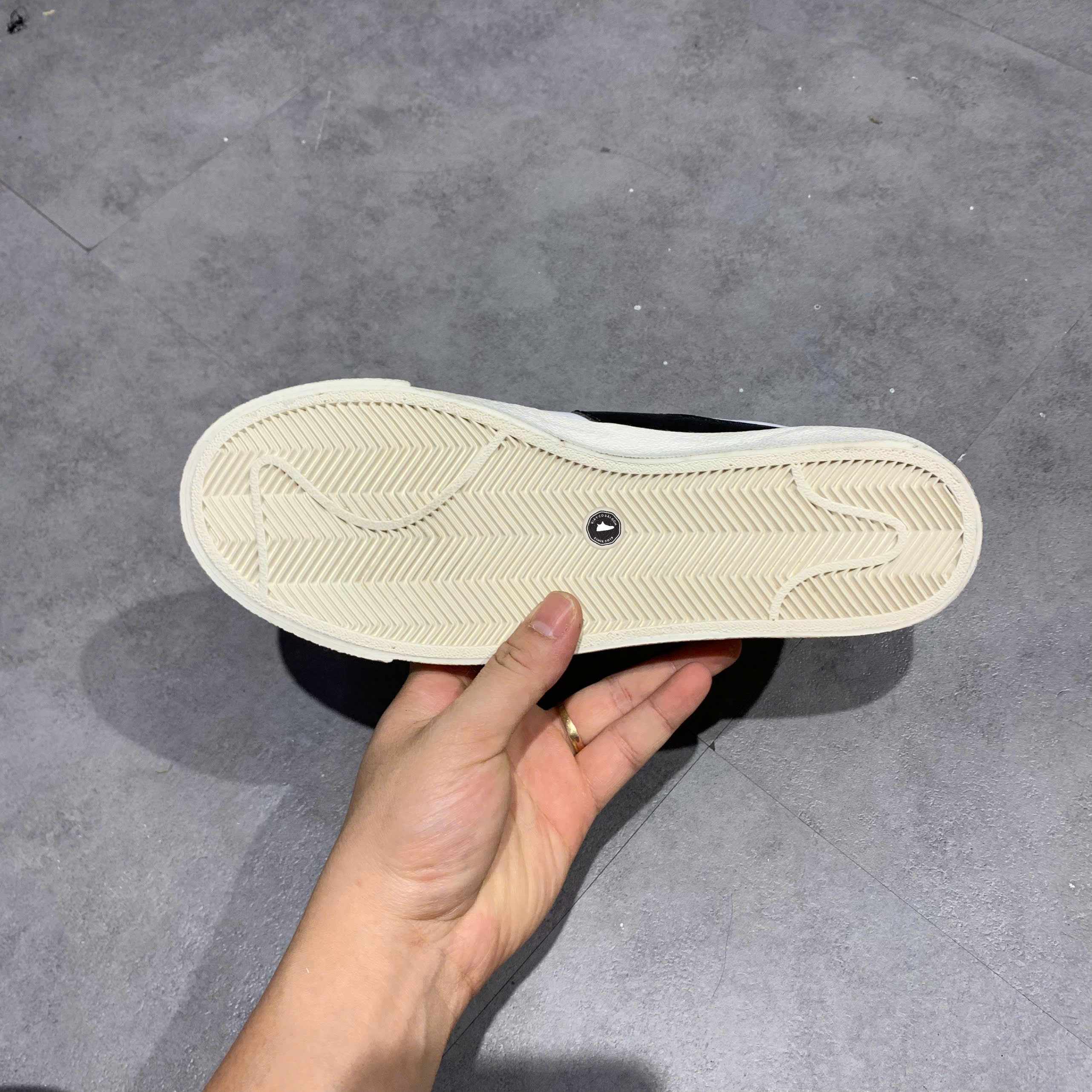 Nike Blazer Low '77 Jumbo White Black - DN2158-101 - Size 40 - GIÀY 2HAND CHÍNH HÃNG PVN25295