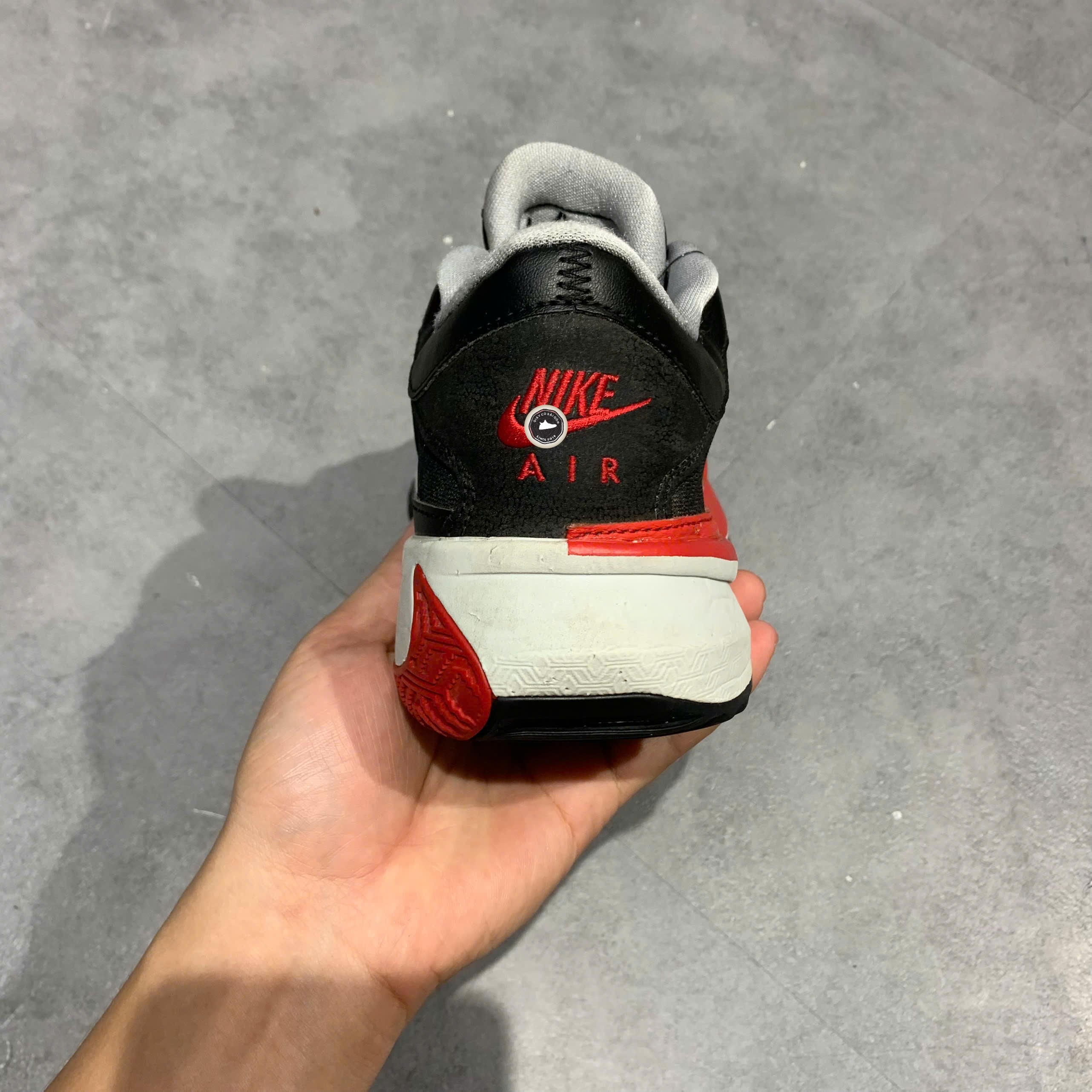 Nike Zoom Freak 5 EP Black University Red - DX4996-004 - Size 41 - GIÀY 2HAND CHÍNH HÃNG PVN25483