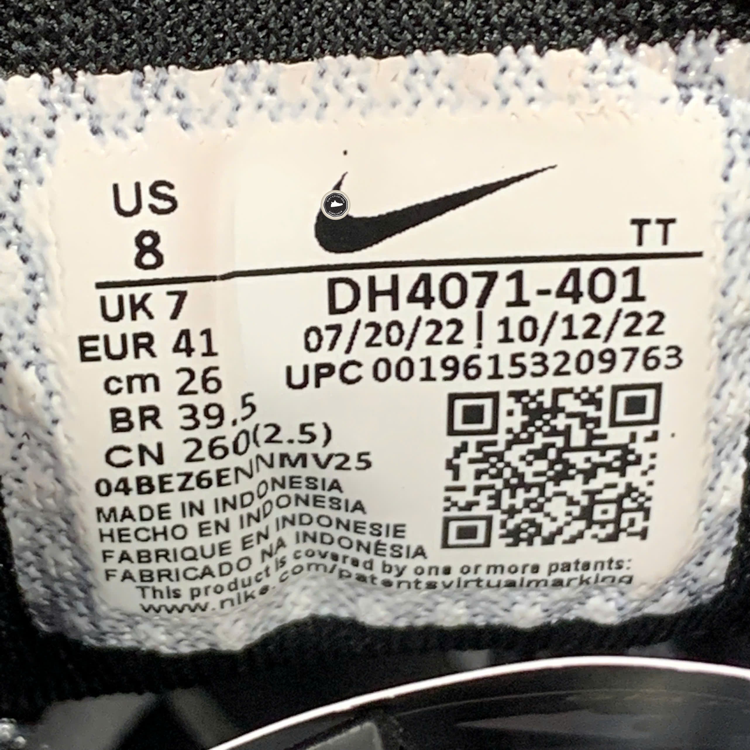 Nike Air Zoom Pegasus 39 'Ashen Slate' - DH4071-401 - Size 41 - GIÀY 2HAND CHÍNH HÃNG PVN25462