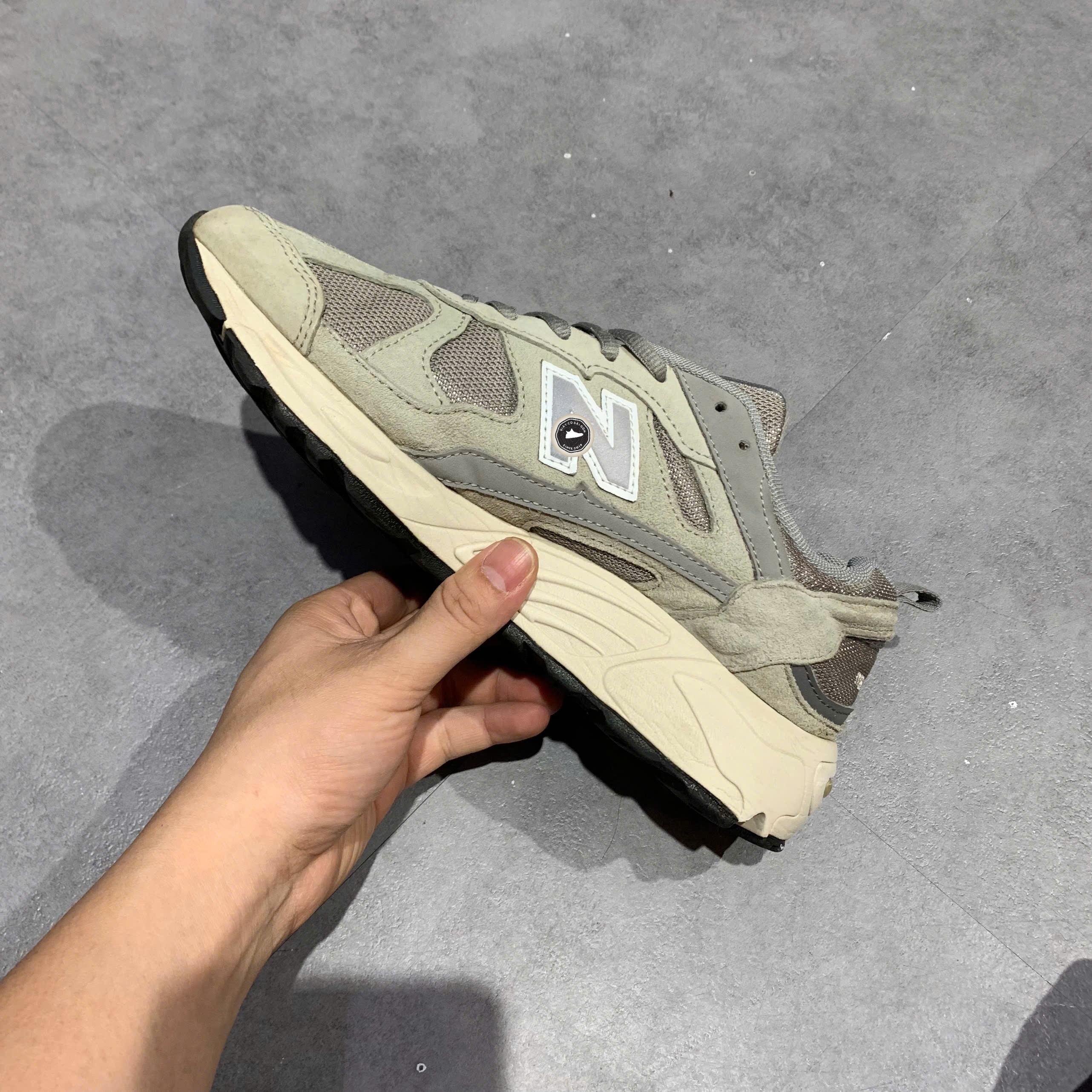 New Balance 878 Grey Beige - CM878MC1 - Size 40.5 - GIÀY 2HAND CHÍNH HÃNG PVN25377