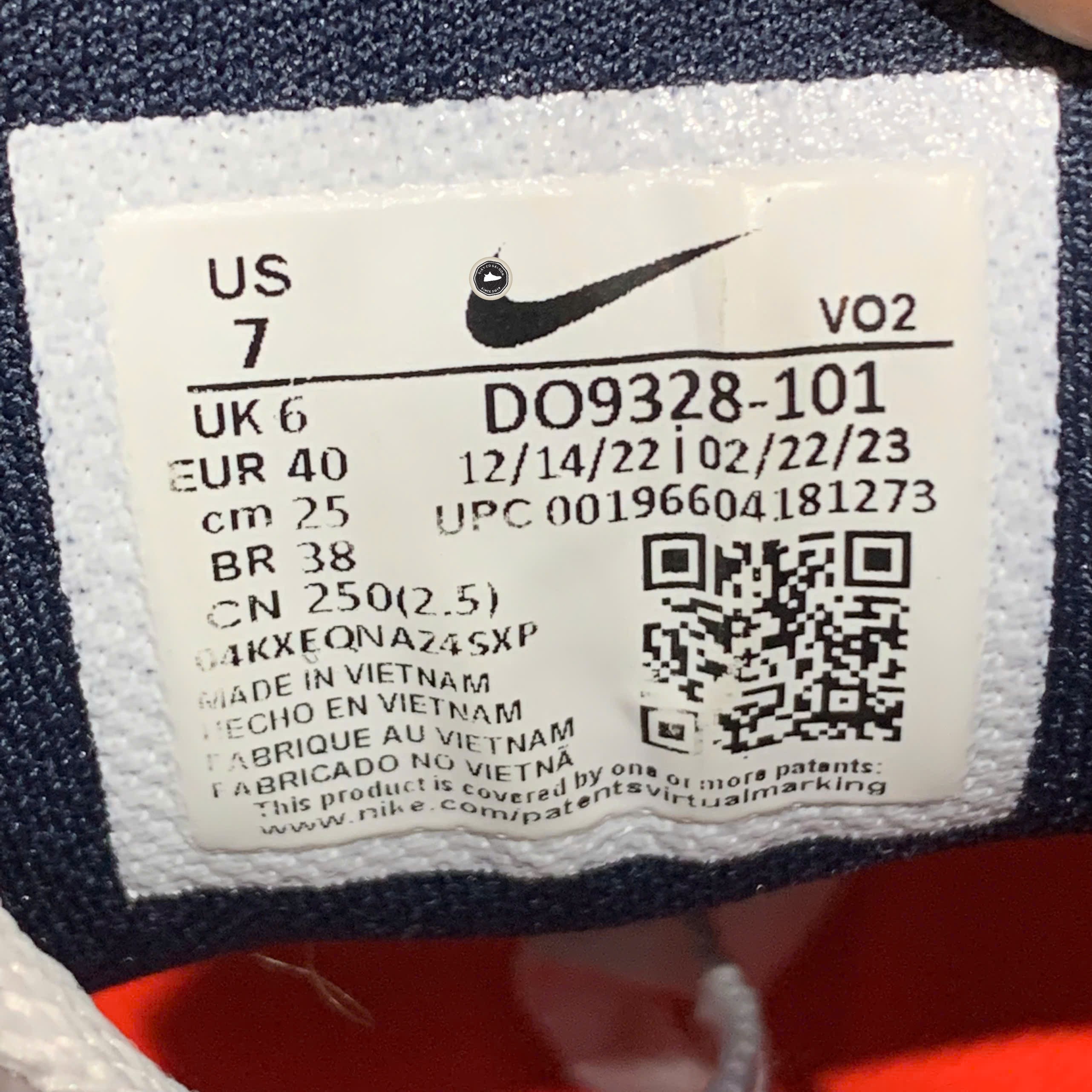 Nike Metcon 9 White Bright Crimson - DO9328-101 - Size 40 - GIÀY 2HAND CHÍNH HÃNG PVN25325