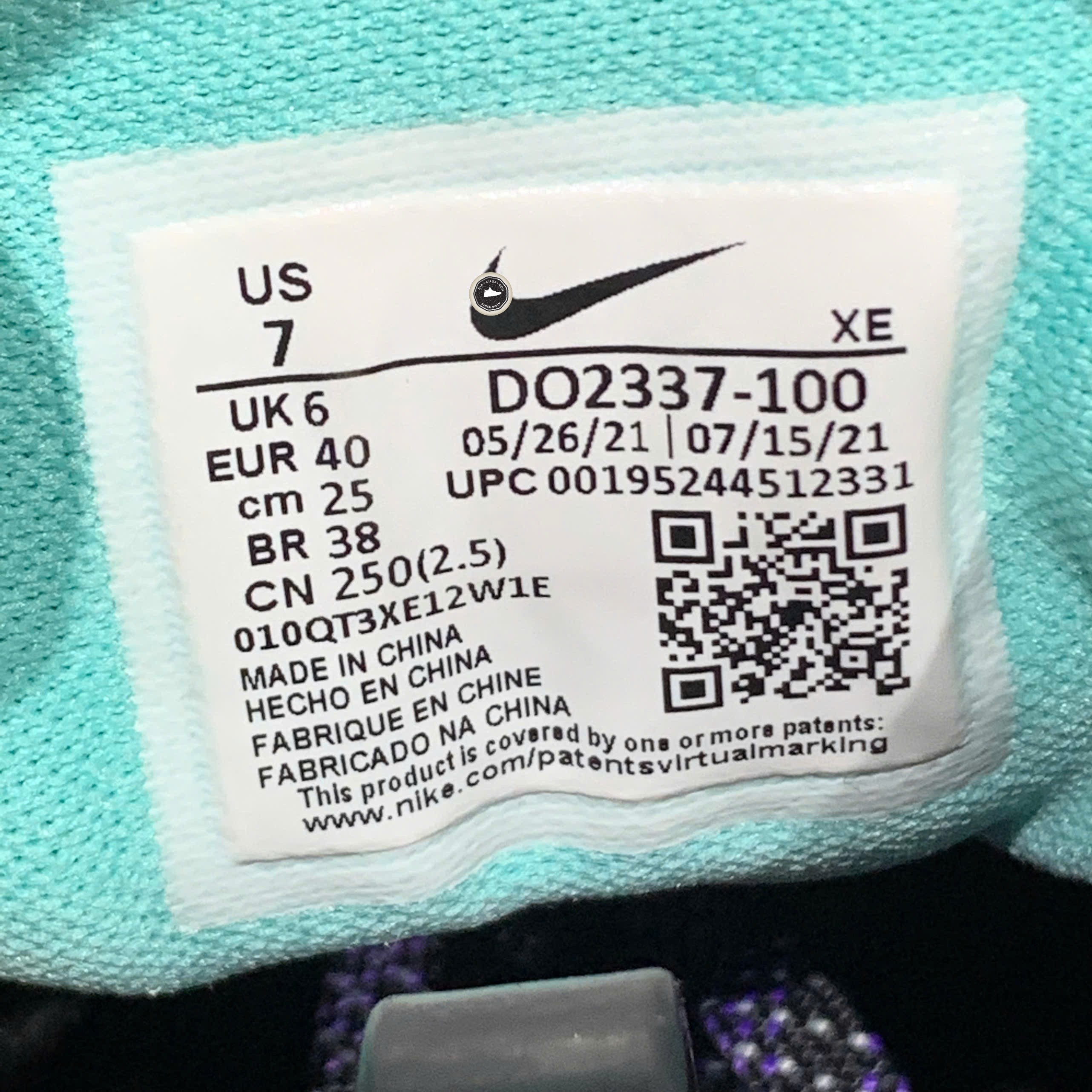 Nike Air Zoom Pegasus 38 'Running Club - Sail' - DO2337-100 - Size 40 - GIÀY 2HAND CHÍNH HÃNG PVN25382