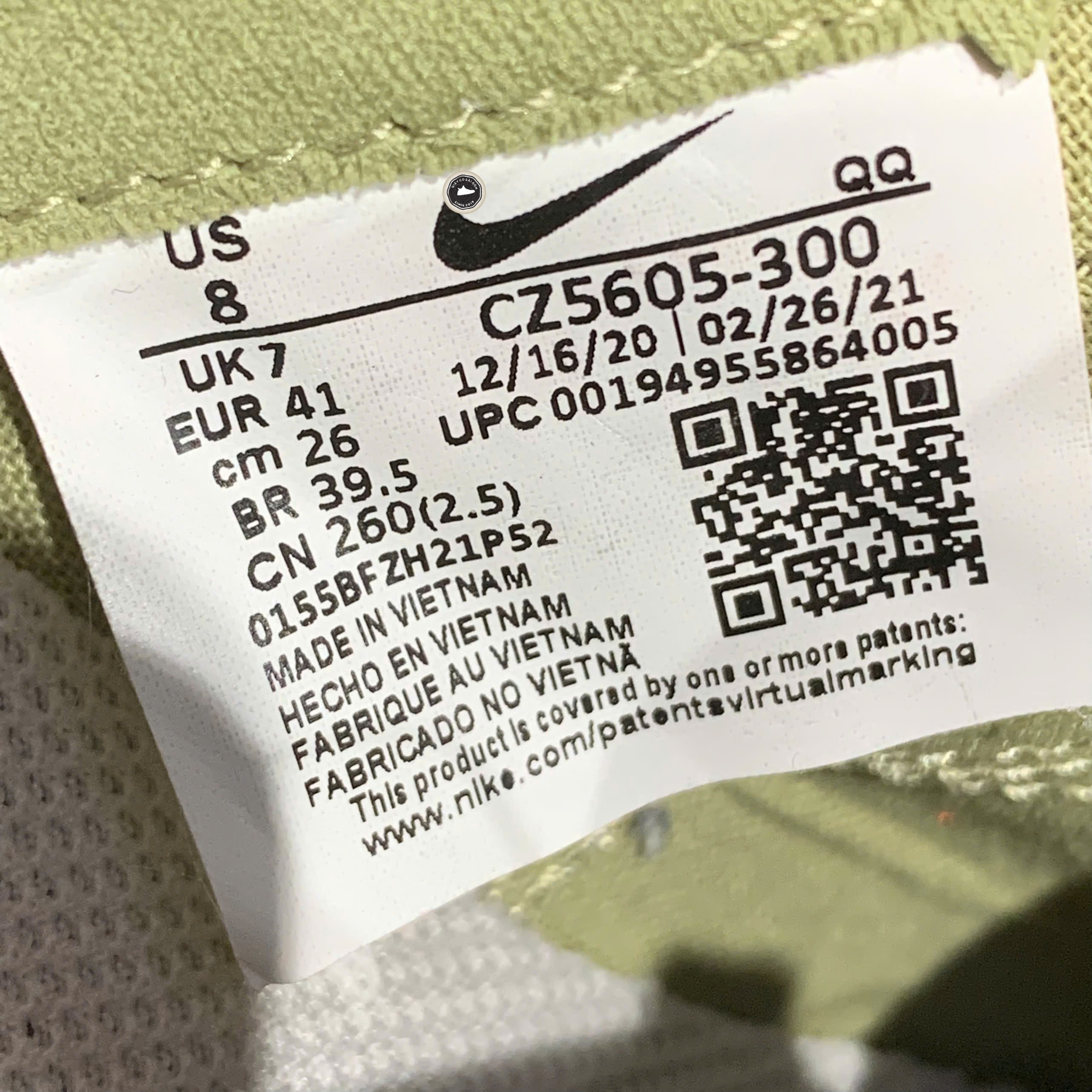 Nike SB Blazer Low Pro GT Premium Bicoastal - DC7695-300 - Size 41 - GIÀY 2HAND CHÍNH HÃNG PVN25406