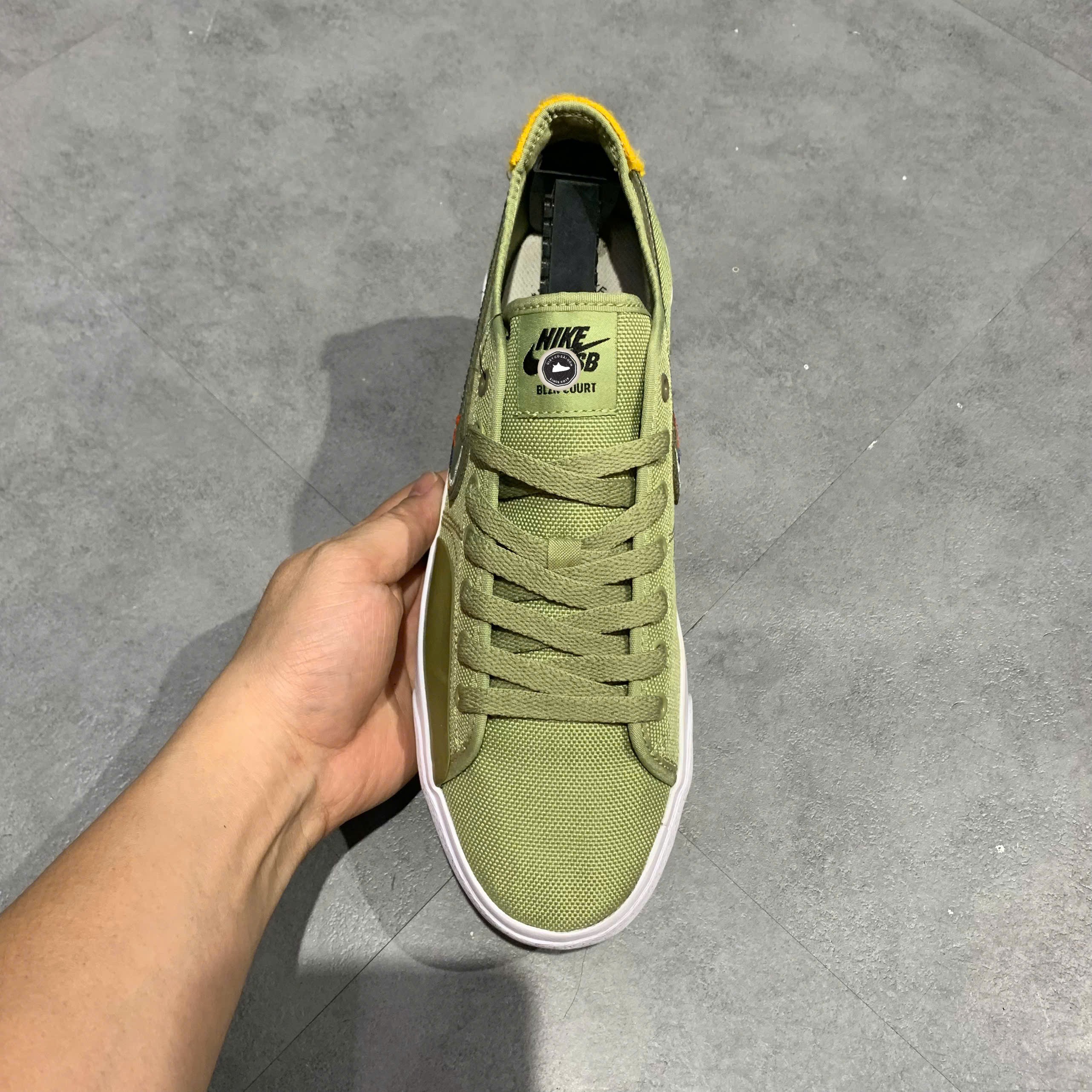 Nike SB Blazer Low Pro GT Premium Bicoastal - DC7695-300 - Size 41 - GIÀY 2HAND CHÍNH HÃNG PVN25406