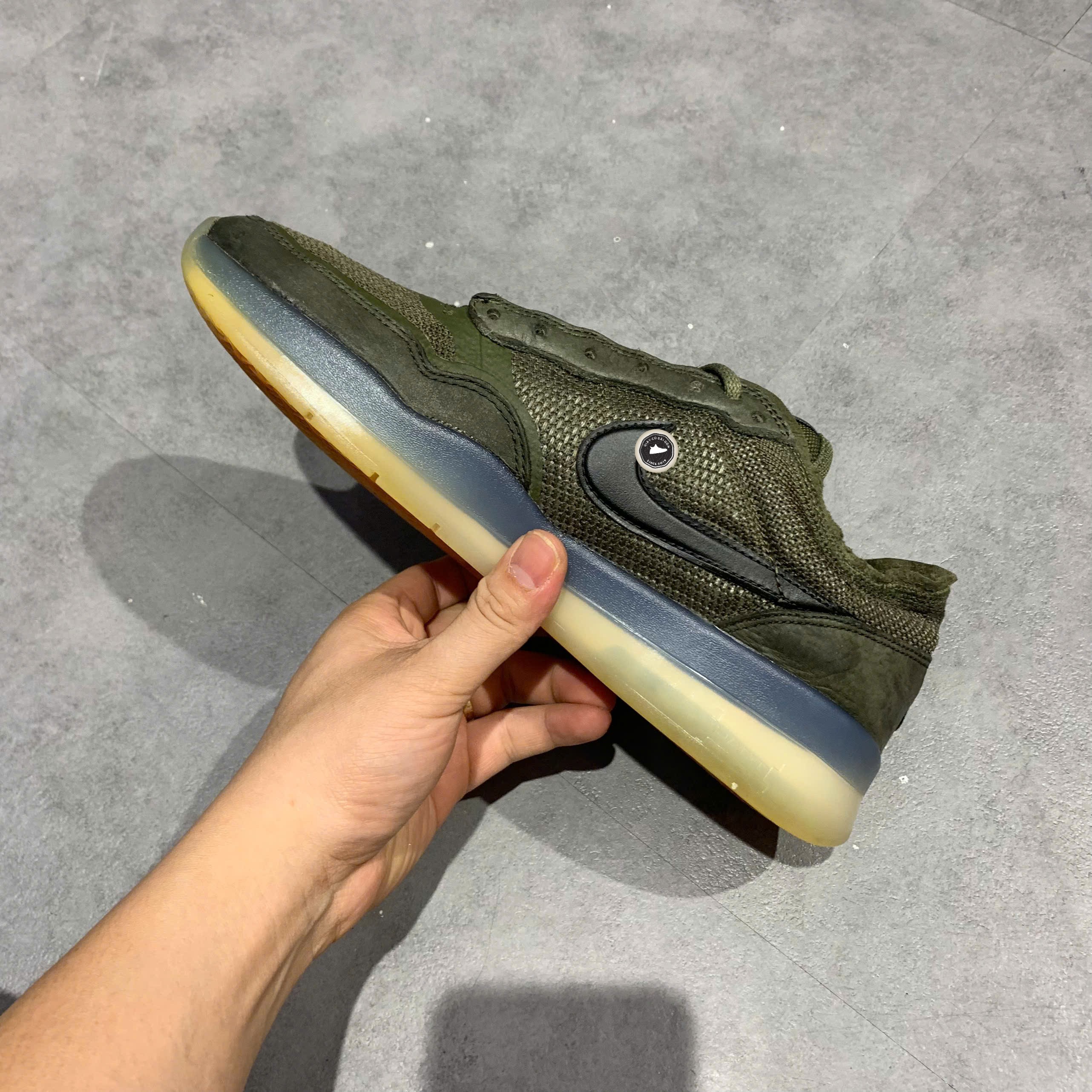 Nike SB Nyjah Free 2 Light Army - BV2078-300 - Size 41 - GIÀY 2HAND CHÍNH HÃNG PVN25490