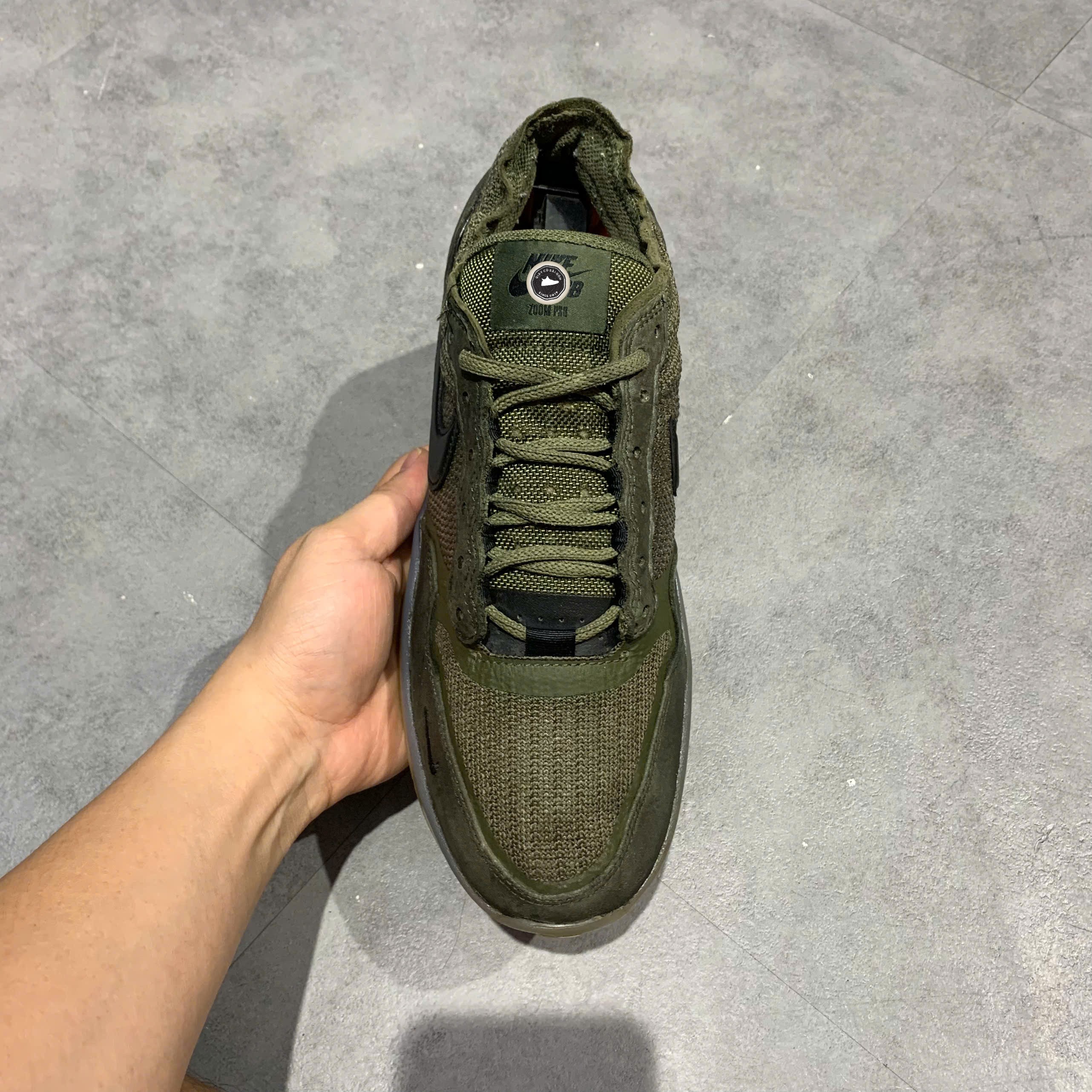 Nike SB Nyjah Free 2 Light Army - BV2078-300 - Size 41 - GIÀY 2HAND CHÍNH HÃNG PVN25490