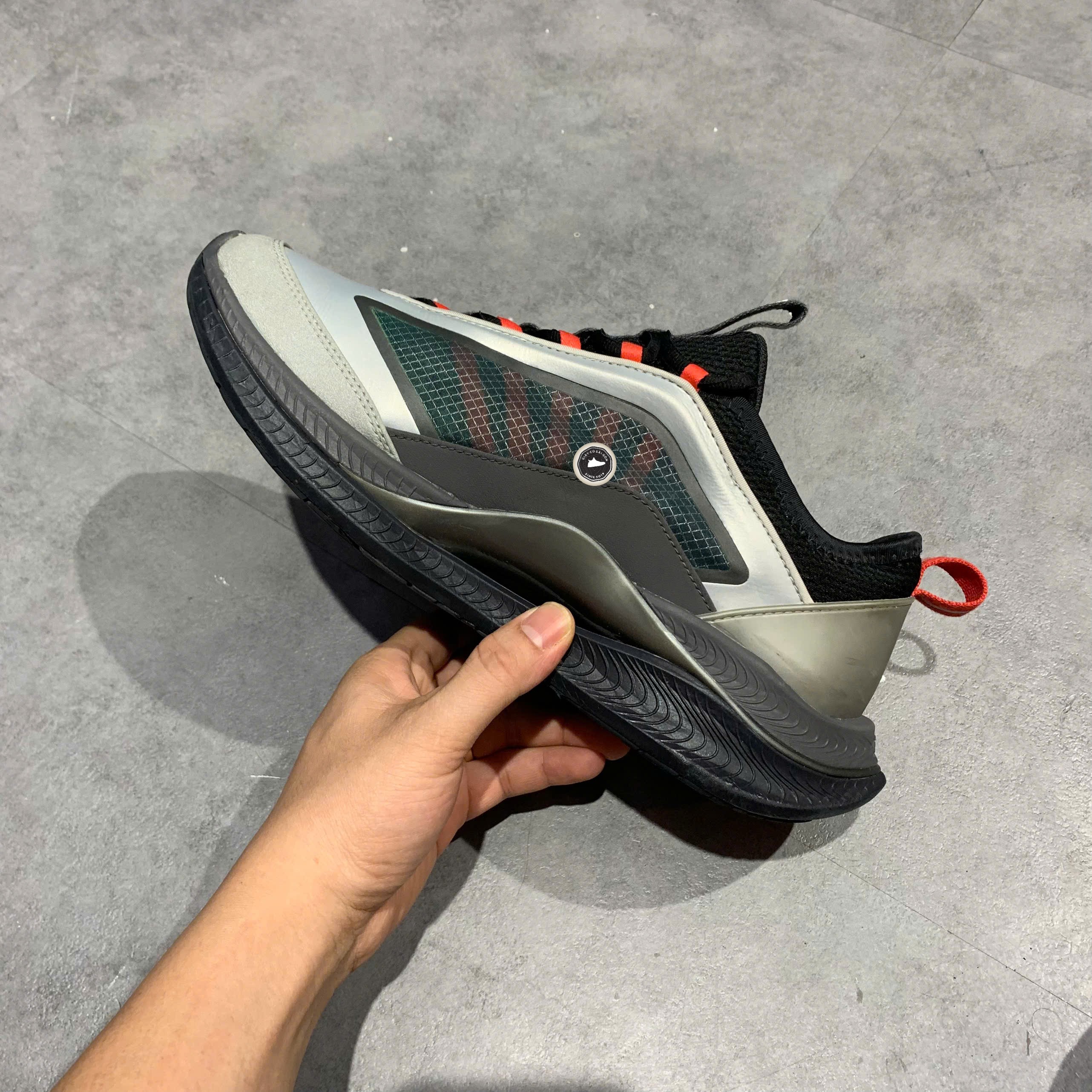 FILA Neuron 5 Nucleus Castlerock Black Red - 1RM01672D-021 - Size 41 - GIÀY 2HAND CHÍNH HÃNG PVN25409