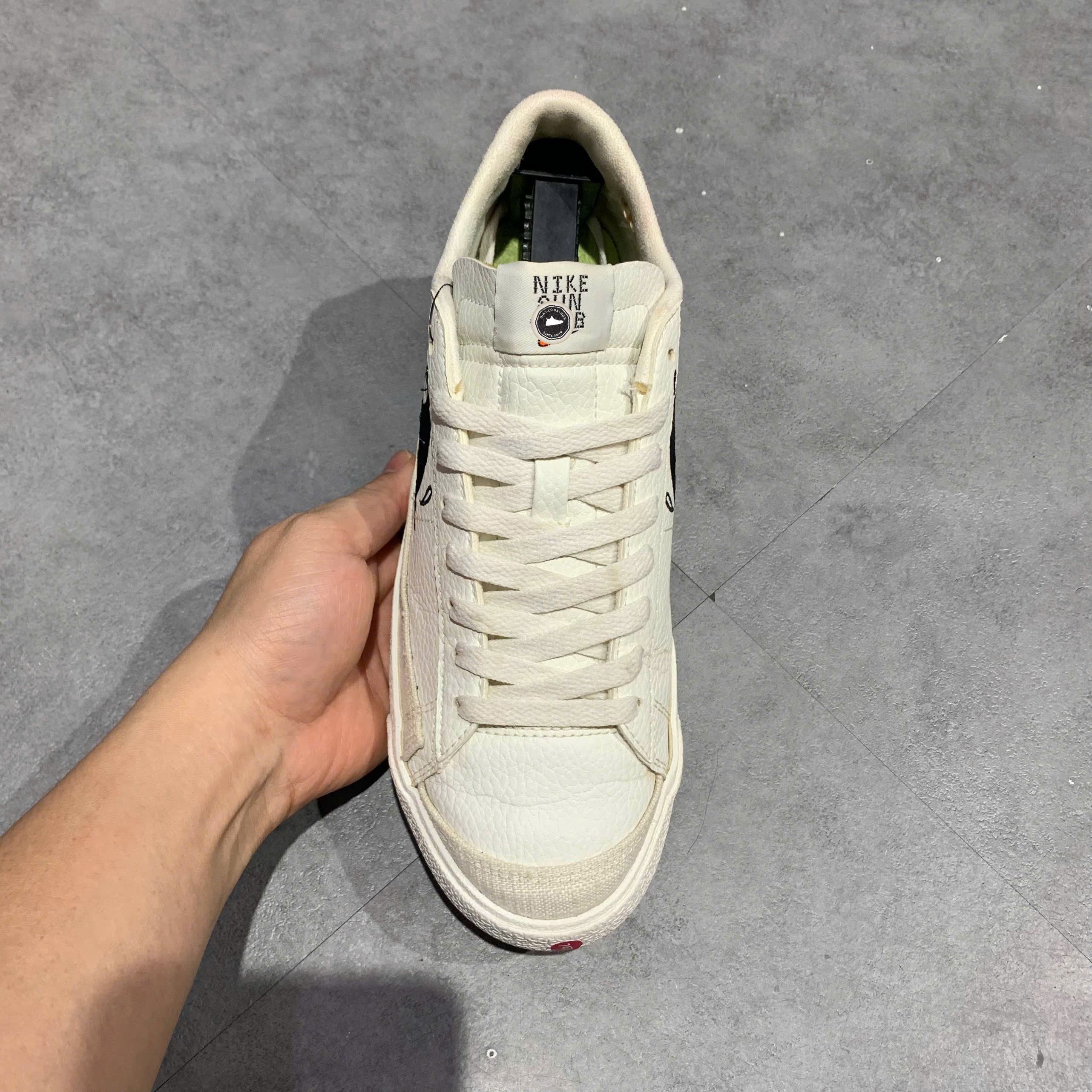 Nike Blazer Low '77 Cat Leap High - FD0327-100 - Size 41 - GIÀY 2HAND CHÍNH HÃNG PVN25509