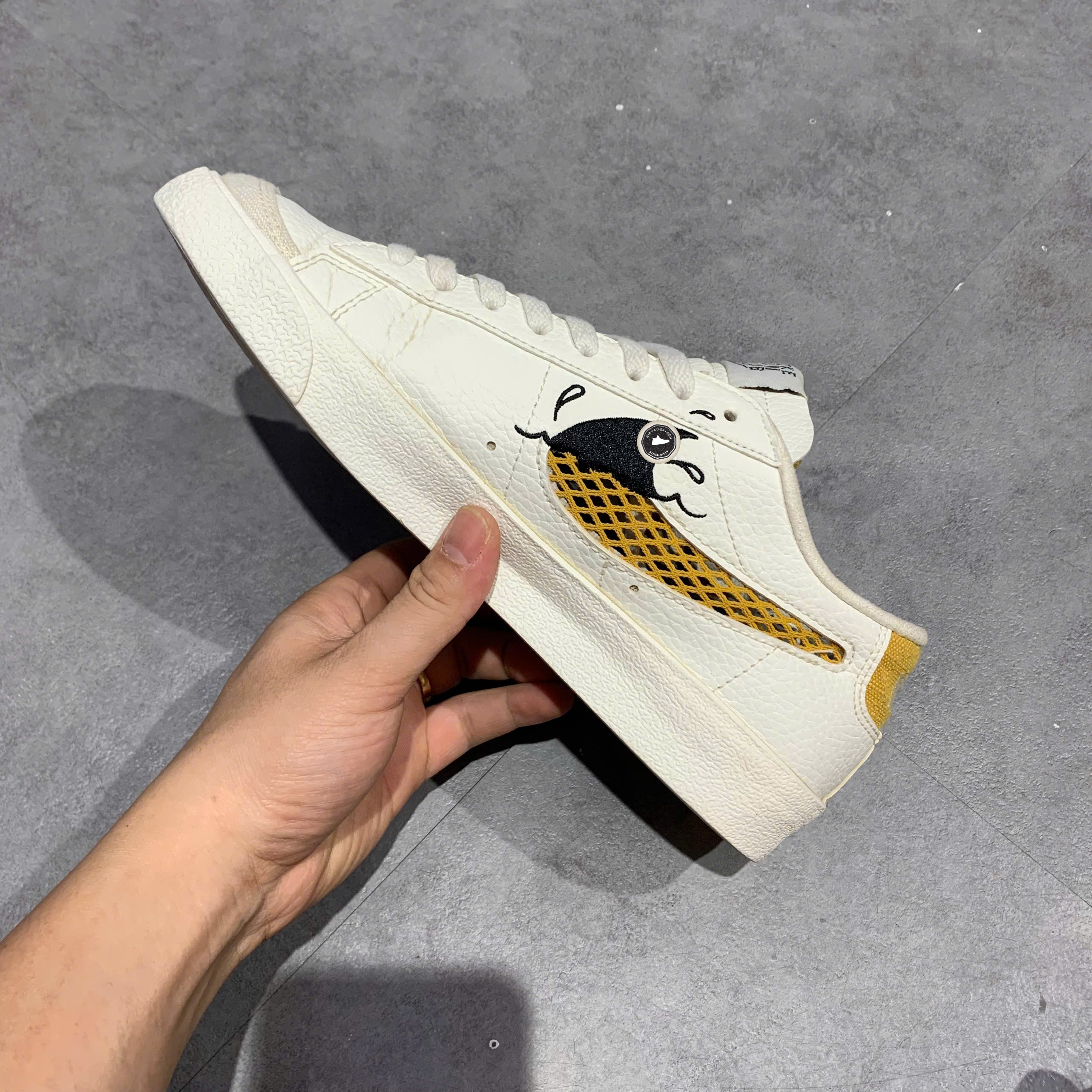 Nike Blazer Low '77 Cat Leap High - FD0327-100 - Size 41 - GIÀY 2HAND CHÍNH HÃNG PVN25509