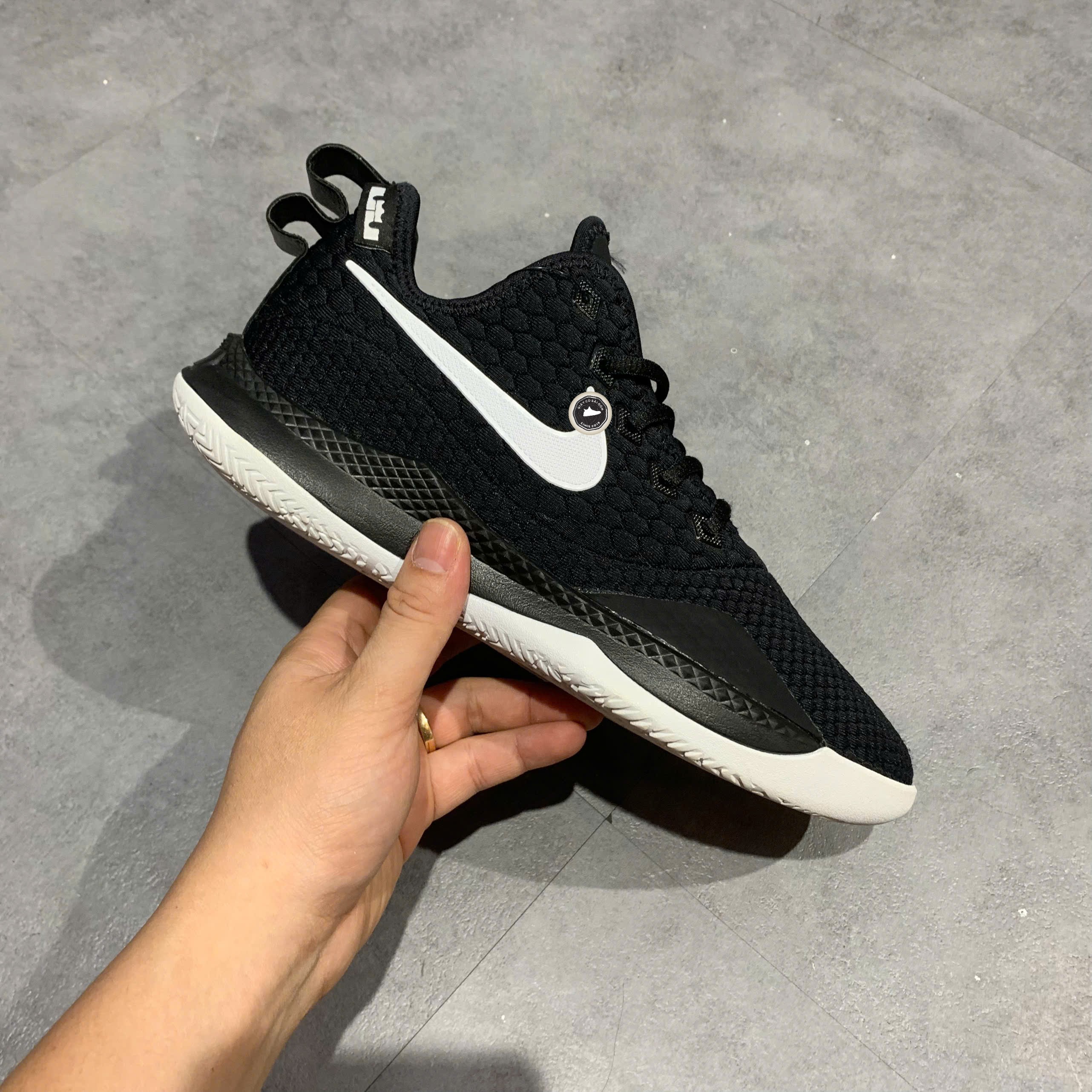Nike LeBron Witness 4 Black White - BV7427-001 - Size 41 - GIÀY 2HAND CHÍNH HÃNG PVN25475