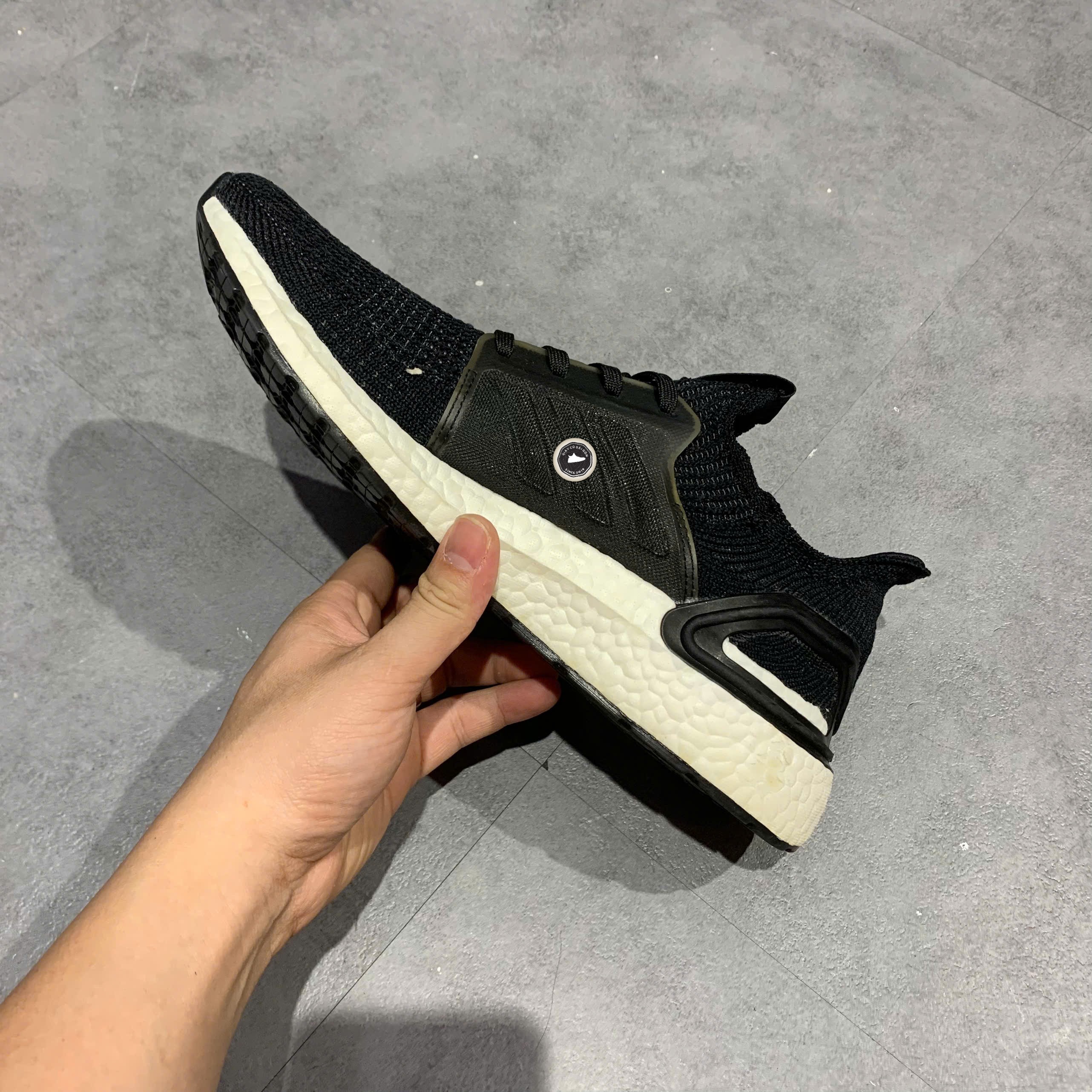 Adidas Ultraboost 19 Core Black Grey Six - G54009 - Size 41 1/3 - GIÀY 2HAND CHÍNH HÃNG PVN25481