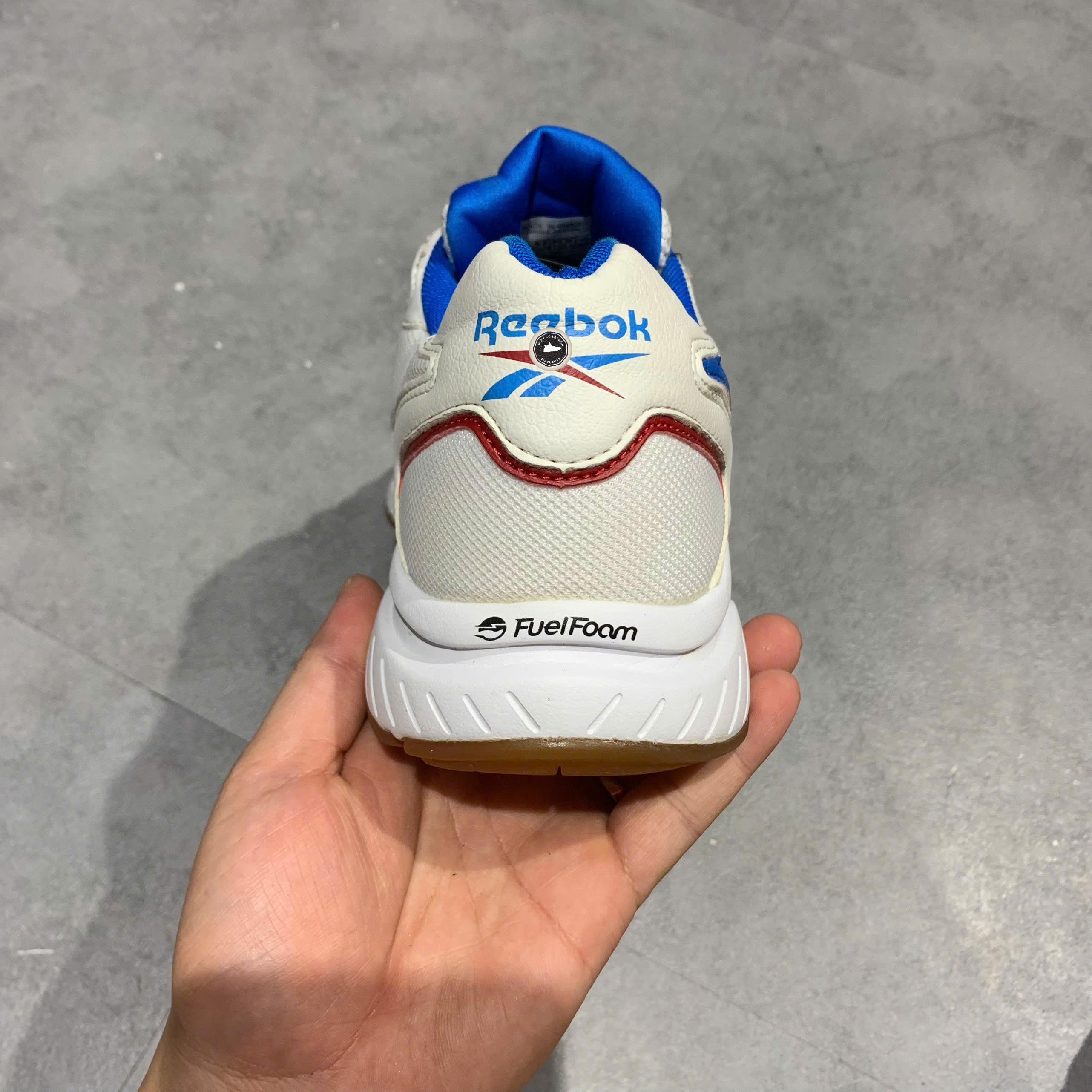 Reebok Royal Turbo Impulse White Primal Red Humble Blue - EG9407 - Size 41 - GIÀY 2HAND CHÍNH HÃNG PVN25489
