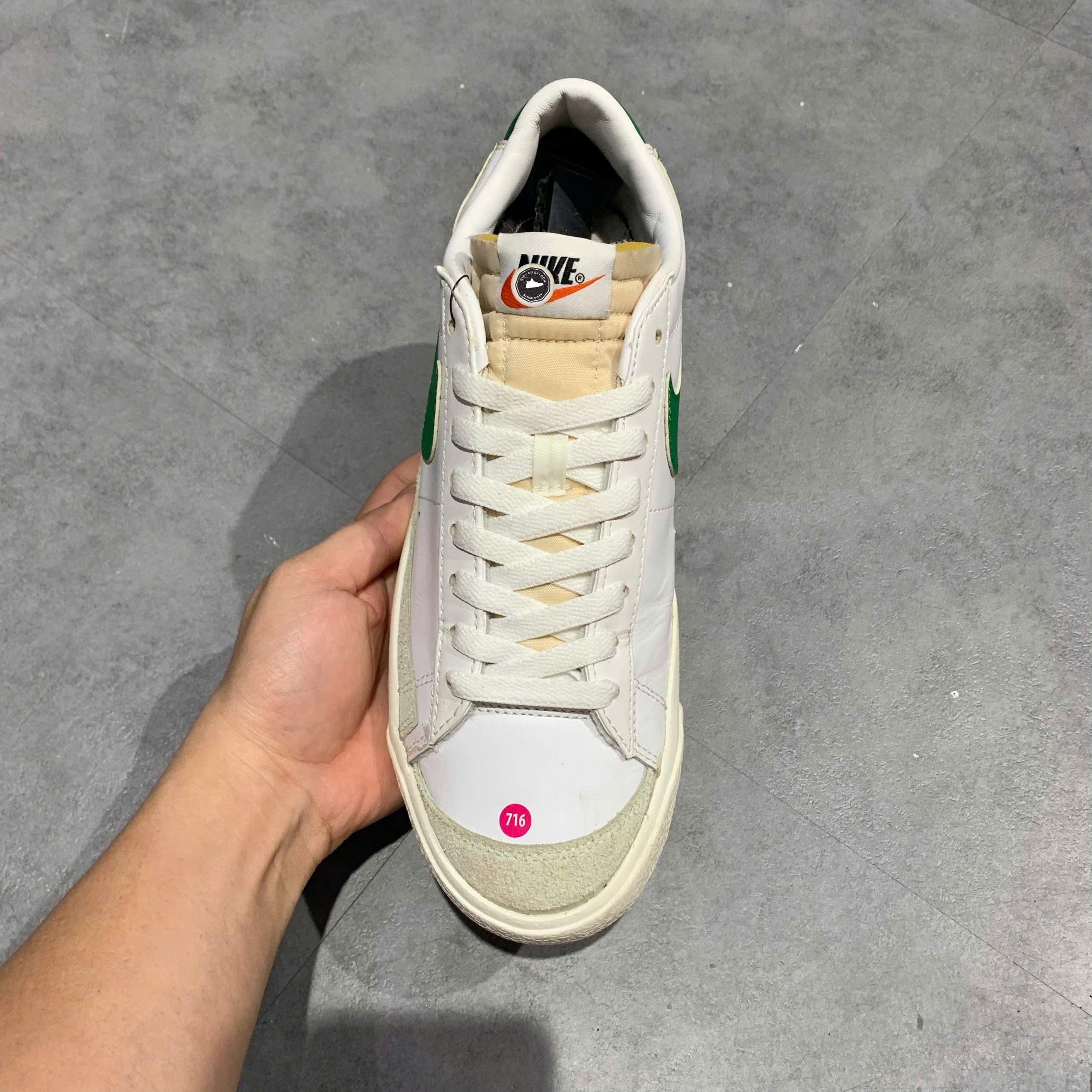 Nike Blazer Low '77 Vintage Pine Green - DA6364-115 - Size 41 - GIÀY 2HAND CHÍNH HÃNG PVN25400