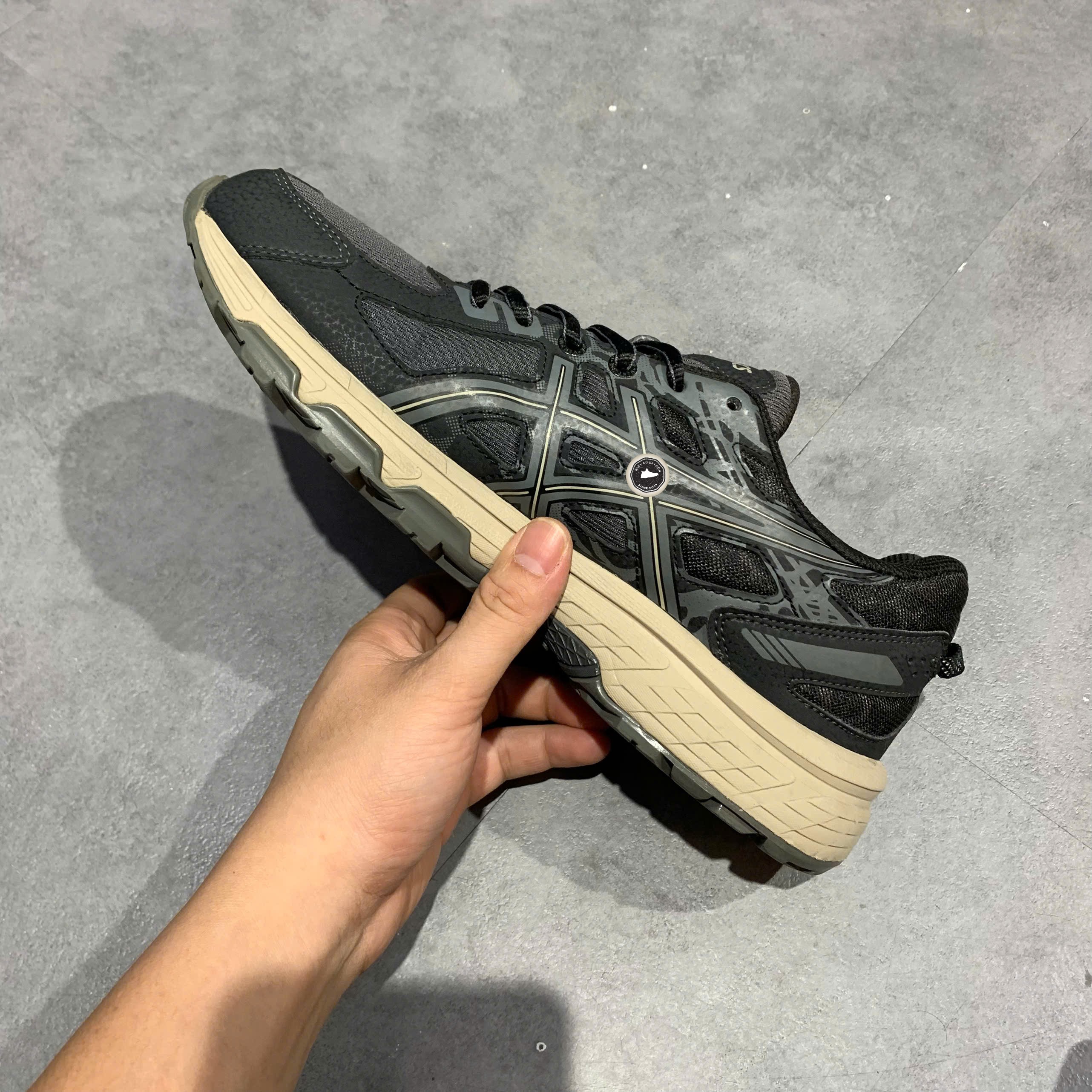 Asics Gel-Venture 6 Black Sheet Rock - 1201A366-001 - Size 41.5 - GIÀY 2HAND CHÍNH HÃNG PVN25439