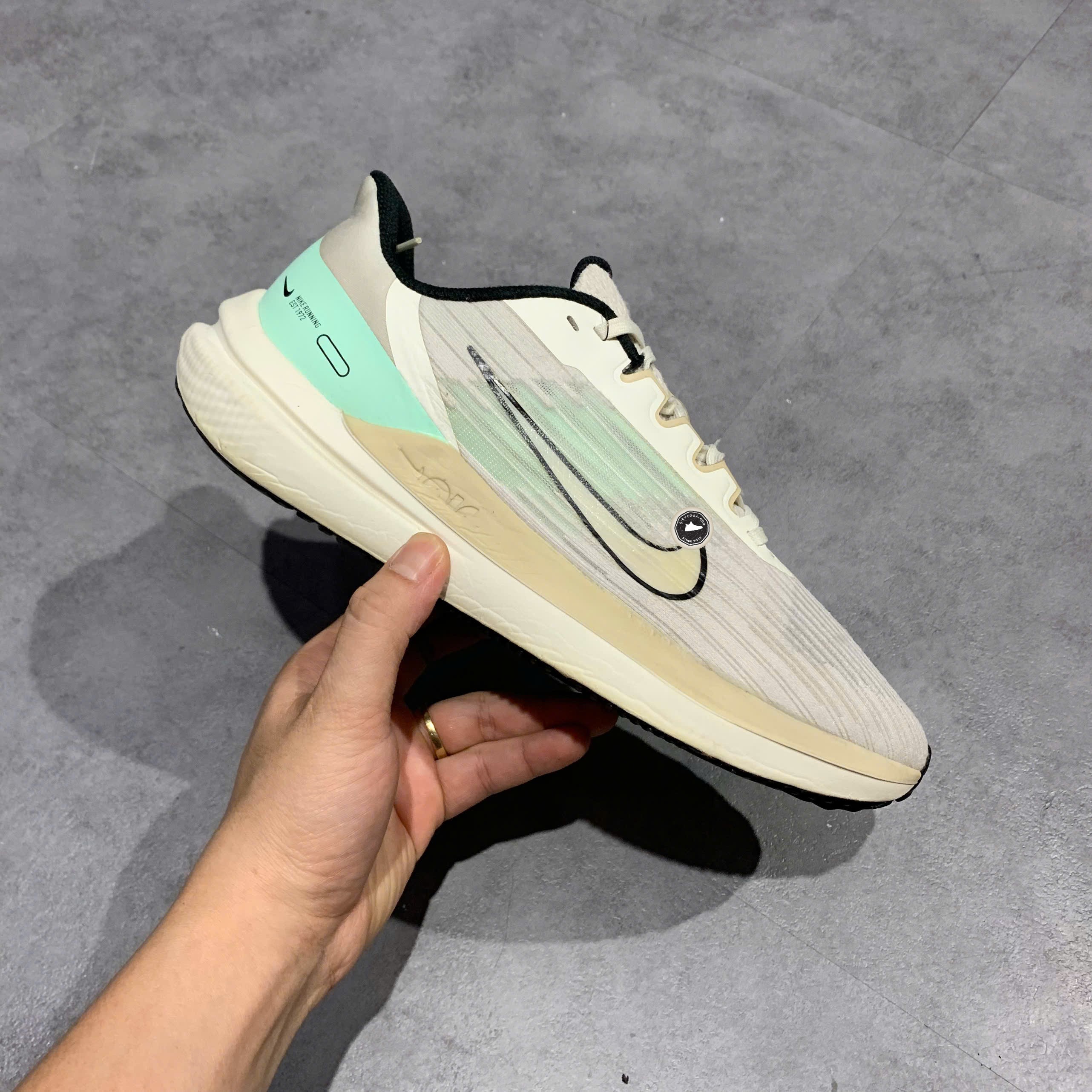 Nike Air Winflo 10 Sail Sea Glass - DV4022-102 - Size 41 - GIÀY 2HAND CHÍNH HÃNG PVN25440