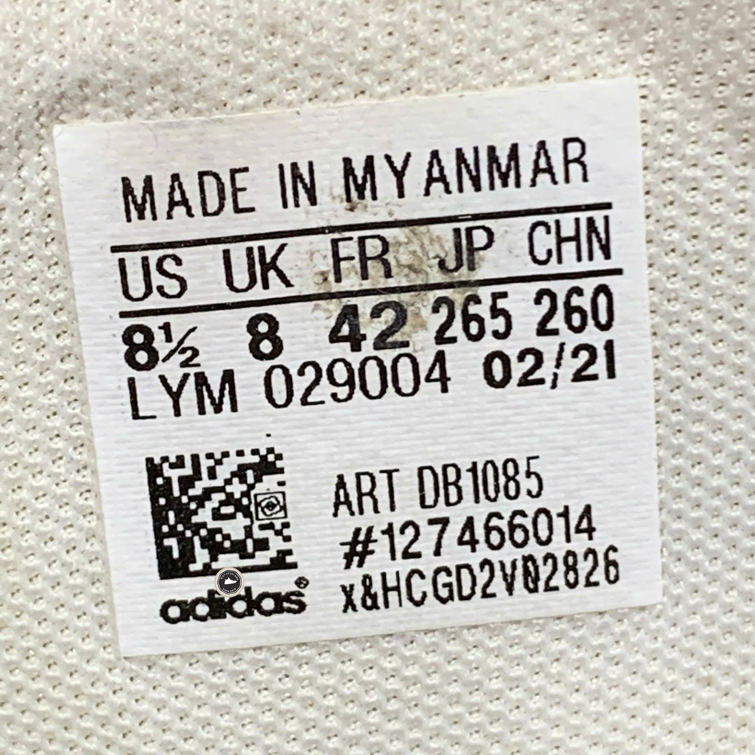 adidas Hoops 2.0 Low Cloud White - DB1085 - Size 42 - GIÀY 2HAND CHÍNH HÃNG PVN25629