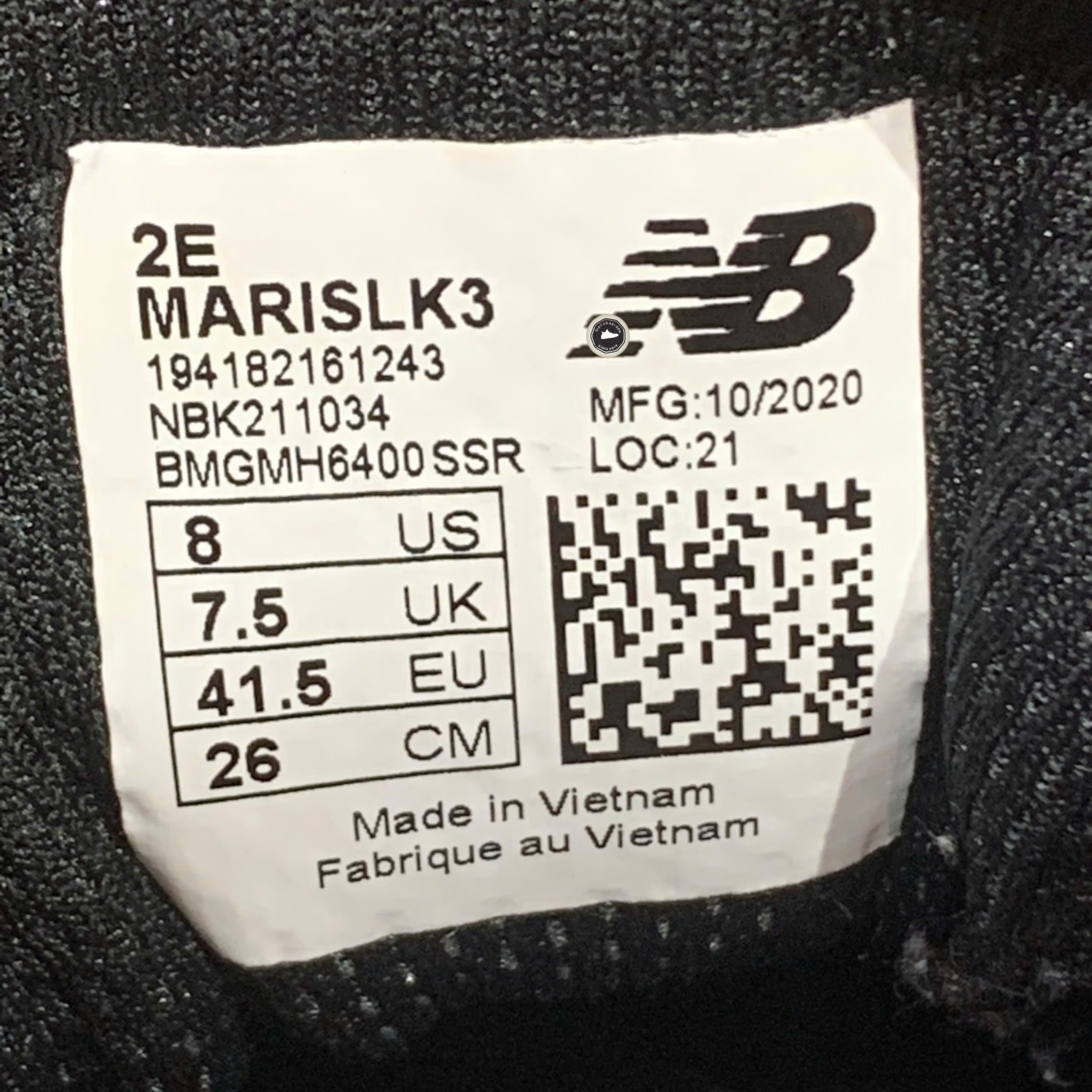 New Balance Fresh Foam Arishi v3 Black Lead - MARISLK3 - Size 41.5 - GIÀY 2HAND CHÍNH HÃNG PVN25454