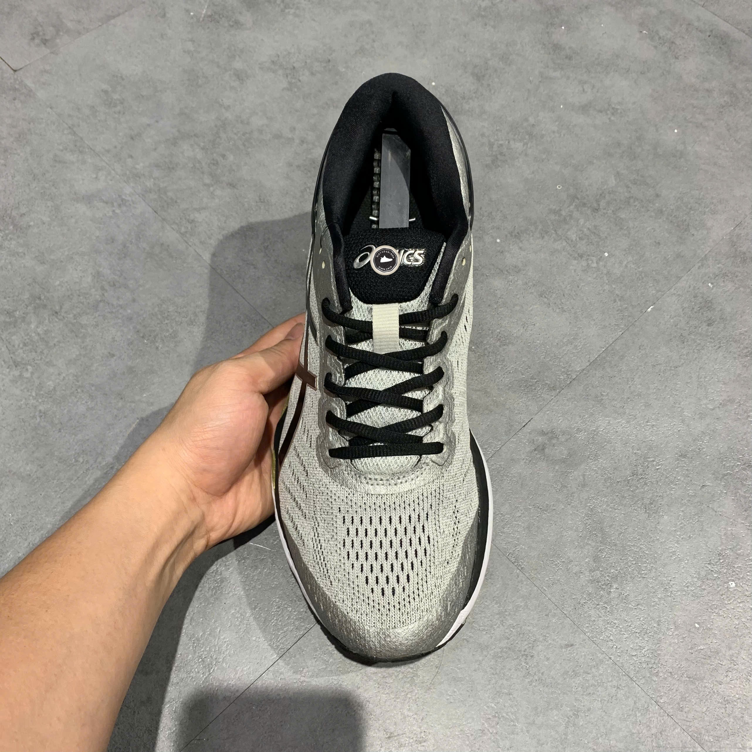 Asics Gel-Kayano 24 Silver Black (4E Extra Wide) - T7A1N - Size 42 - GIÀY 2HAND CHÍNH HÃNG PVN25607