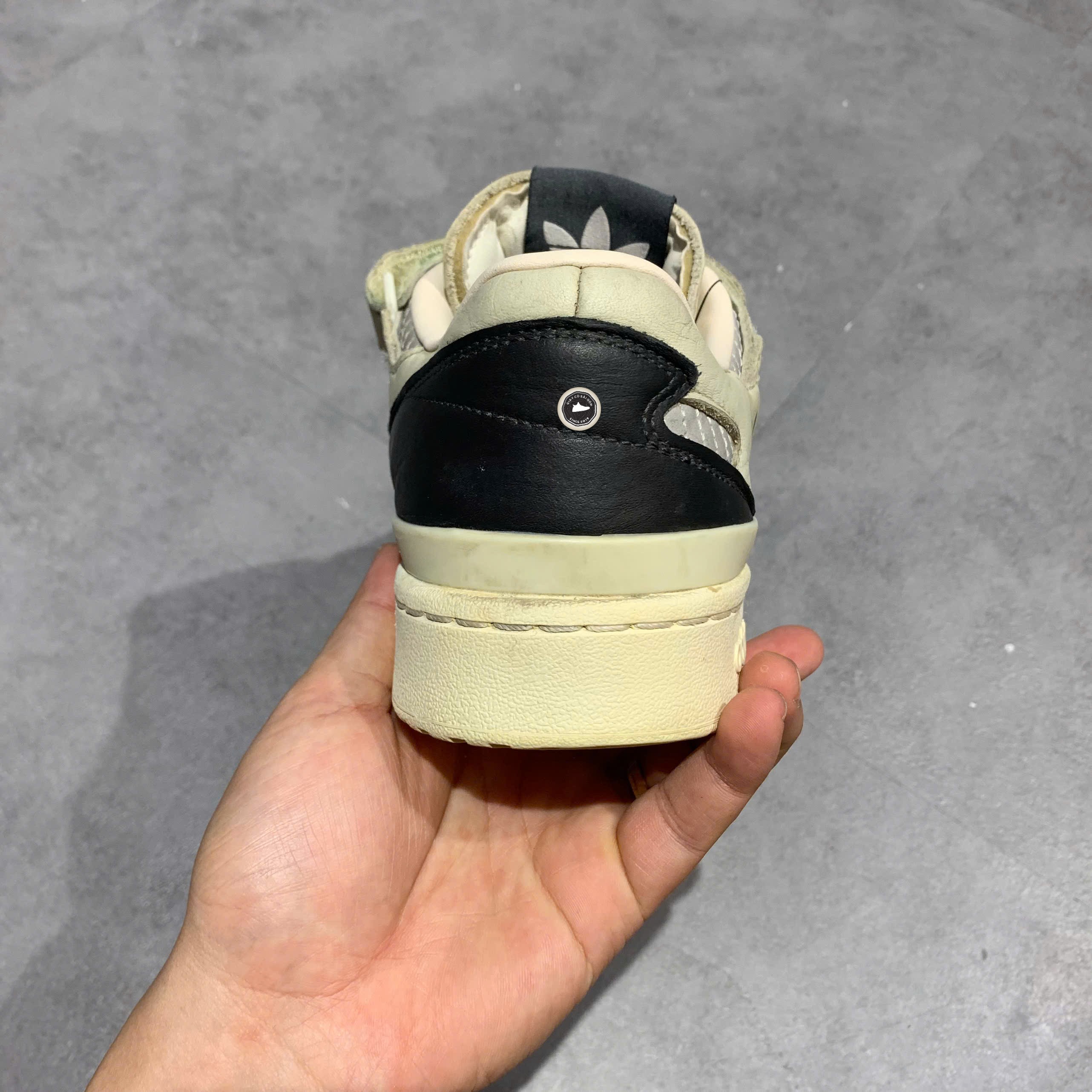 Adidas Forum Low Off White Collegiate Green - HQ6938 - Size 42 - GIÀY 2HAND CHÍNH HÃNG PVN25520