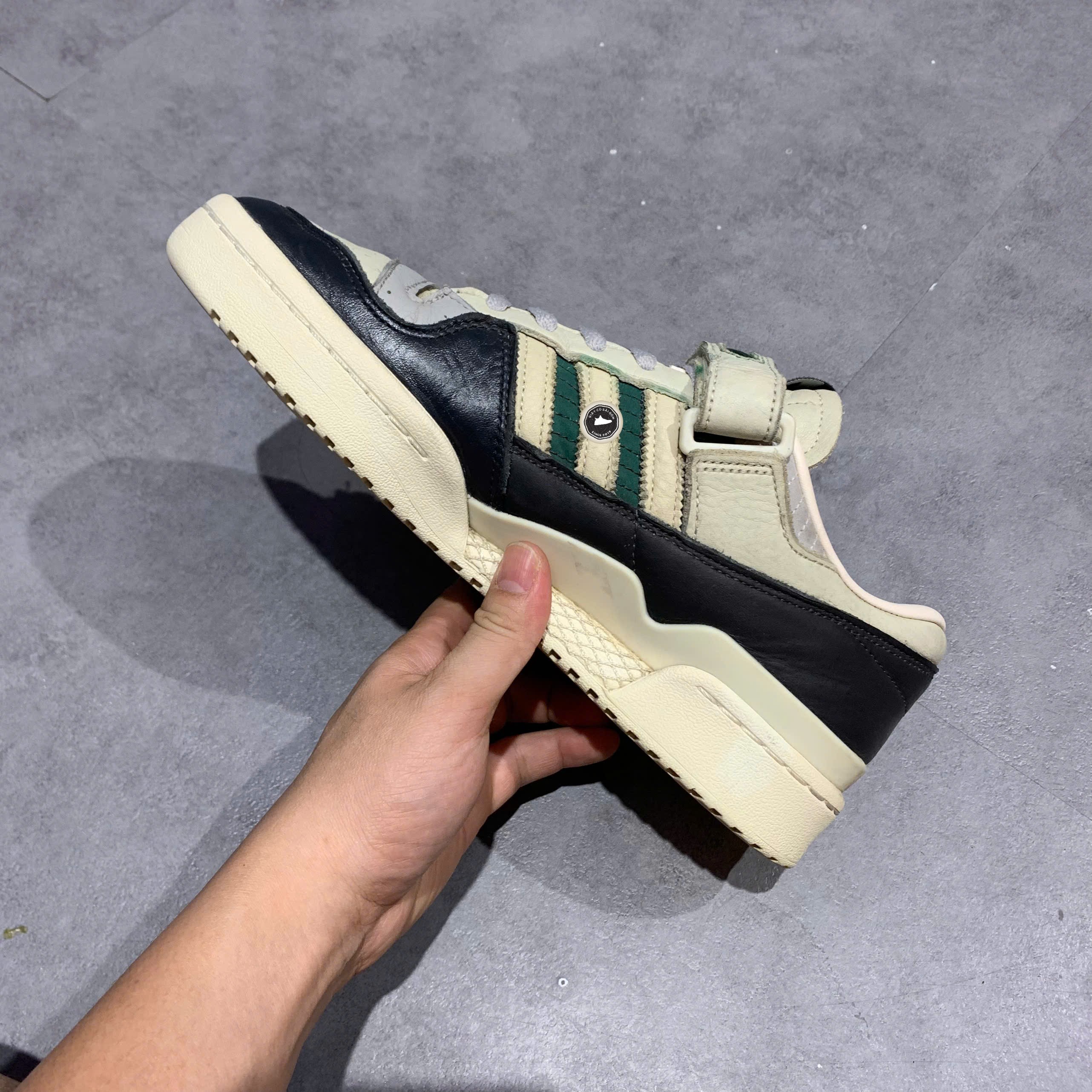 Adidas Forum Low Off White Collegiate Green - HQ6938 - Size 42 - GIÀY 2HAND CHÍNH HÃNG PVN25520