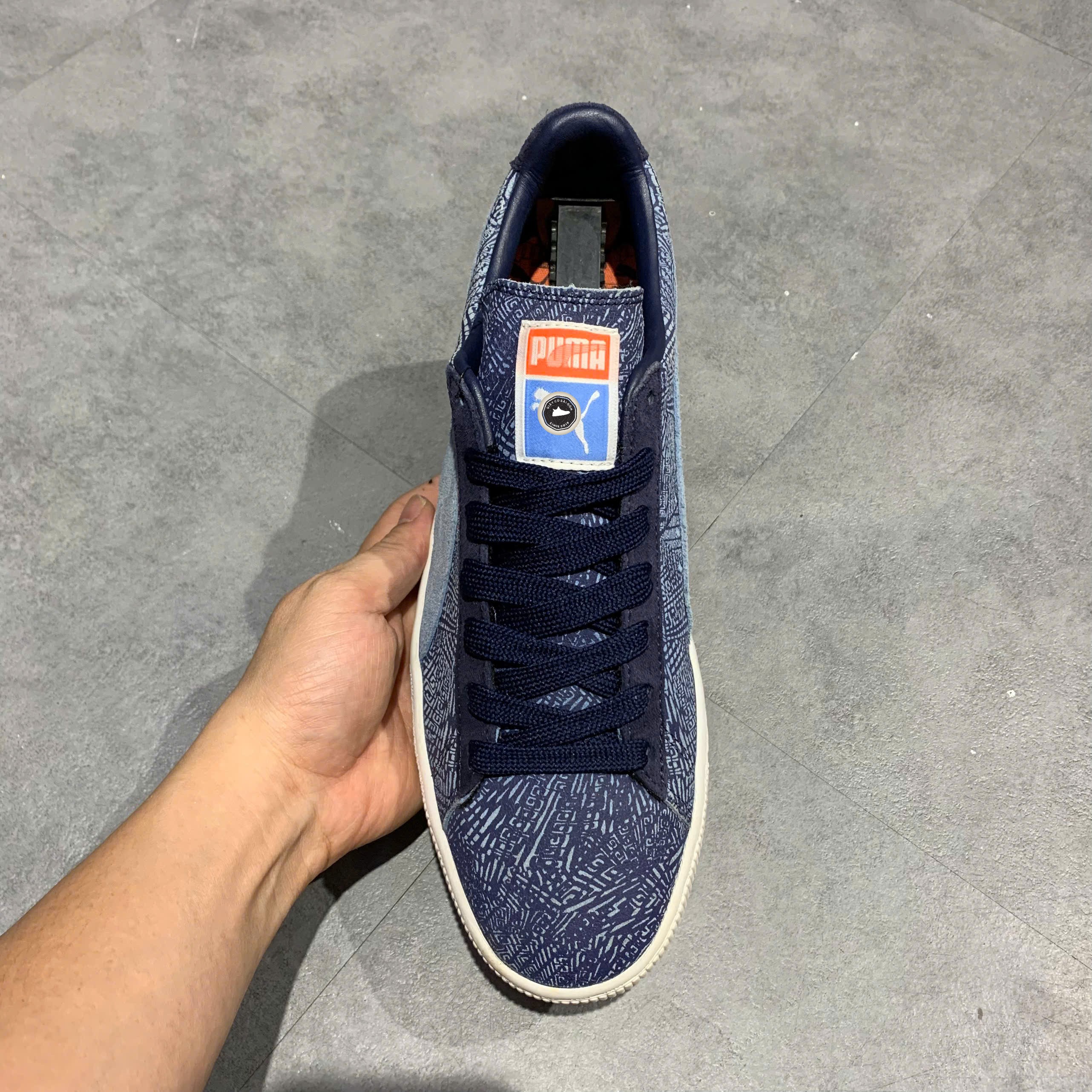 Puma Suede Classic Graphic Peacoat - 359407 02 - Size 42.5 - GIÀY 2HAND CHÍNH HÃNG PVN25604