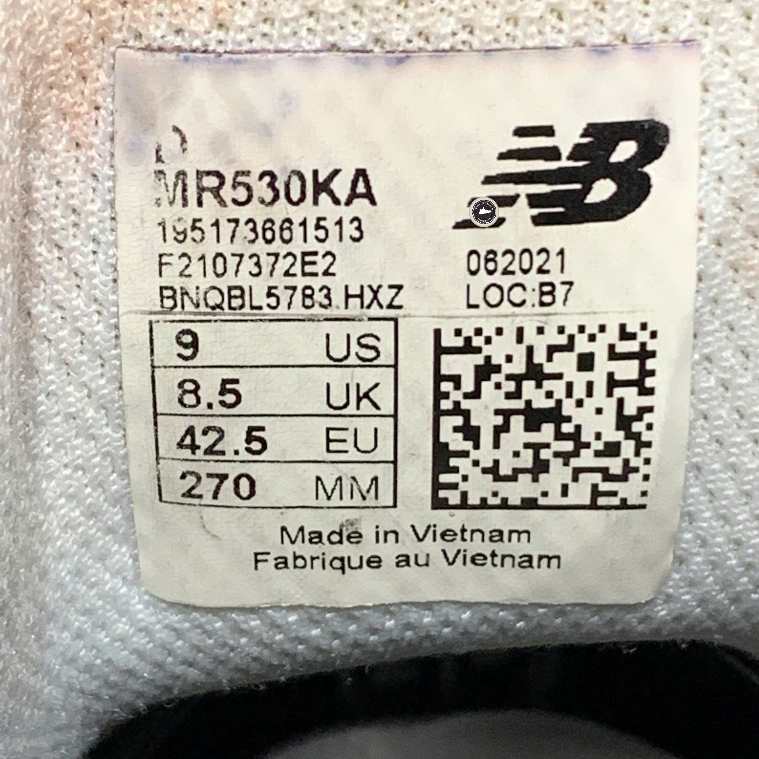 New Balance 530 Steel Grey - MR530KA - Size 42.5 - GIÀY 2HAND CHÍNH HÃNG PVN25591