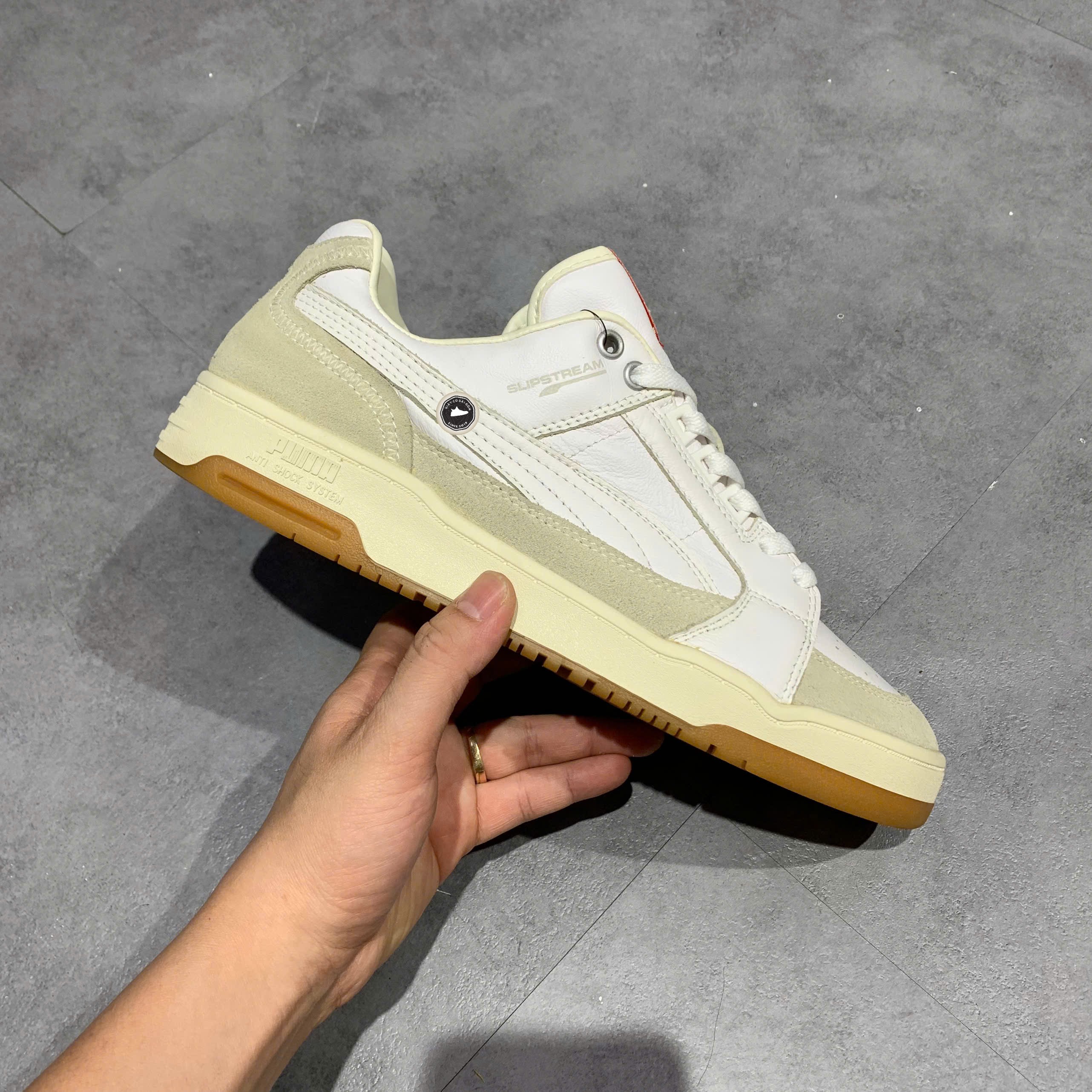 Puma x AMI Slipstream Lo 'Pristine' - 385260-01 - Size 42 - GIÀY 2HAND CHÍNH HÃNG PVN25564