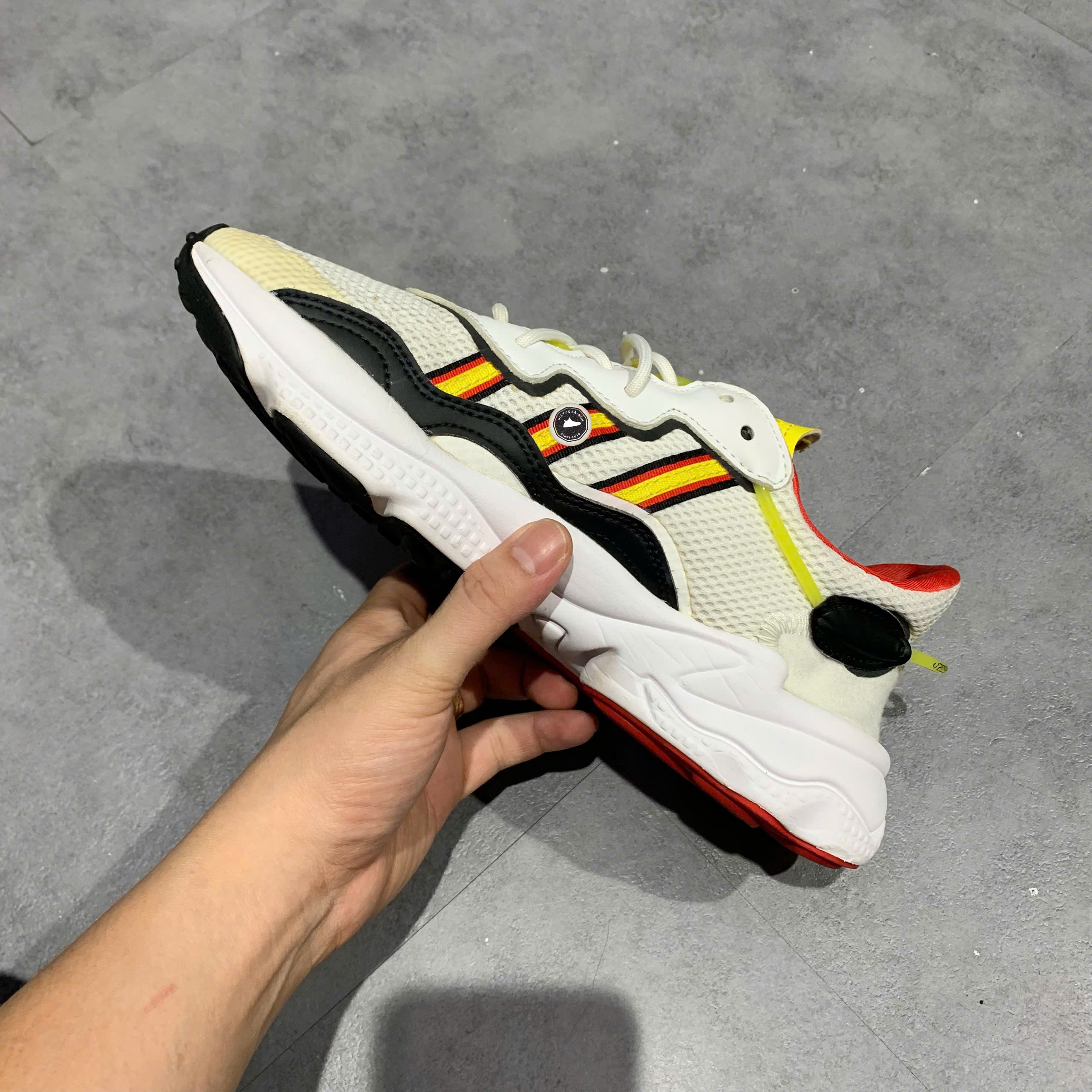 adidas Ozweego White Red Yellow - FX0240 - Size 40 2/3 - GIÀY 2HAND CHÍNH HÃNG PVN26082