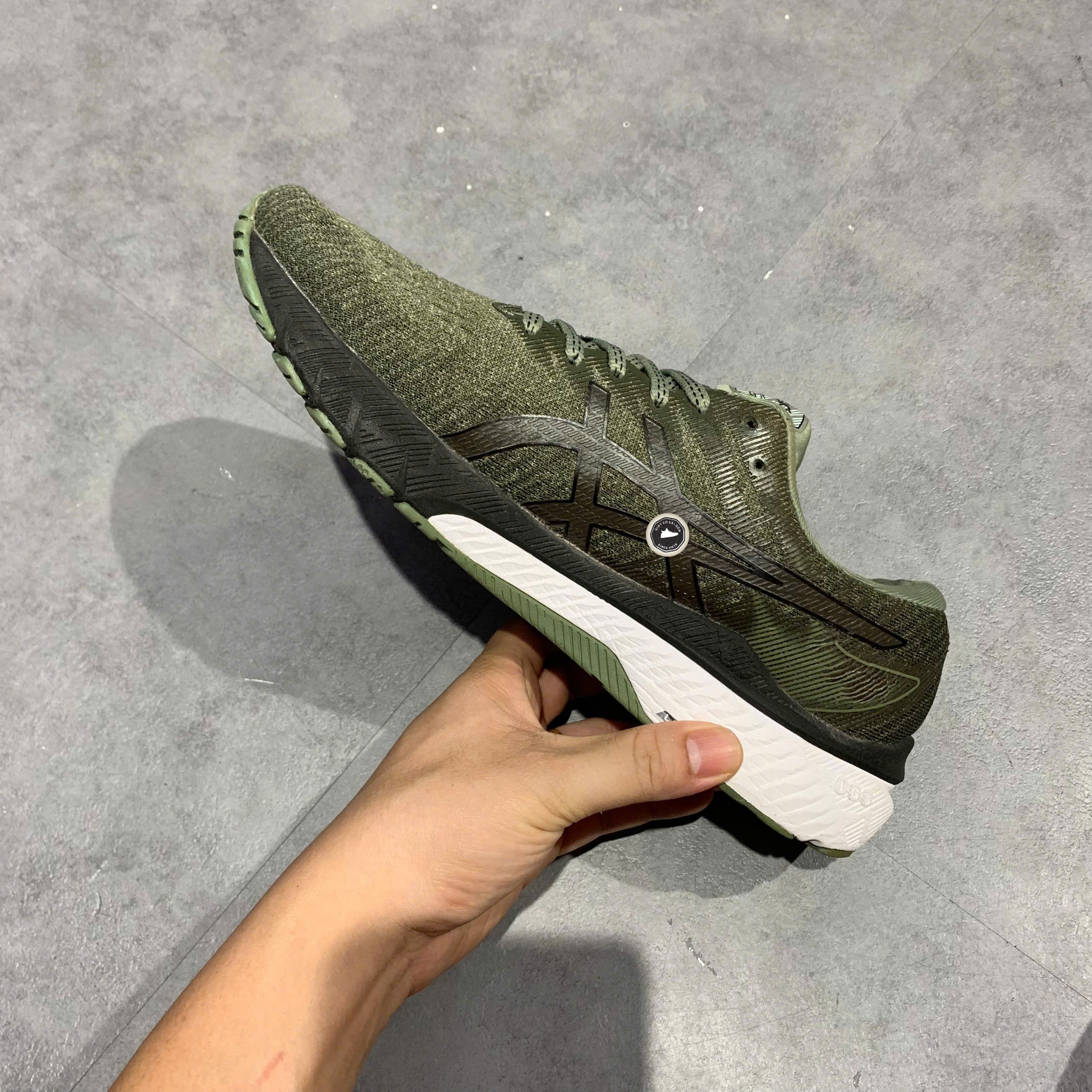 ASICS GT-2000 10 Lichen Green Black - 1011B185 - Size 40.5 - GIÀY 2HAND CHÍNH HÃNG PVN26079