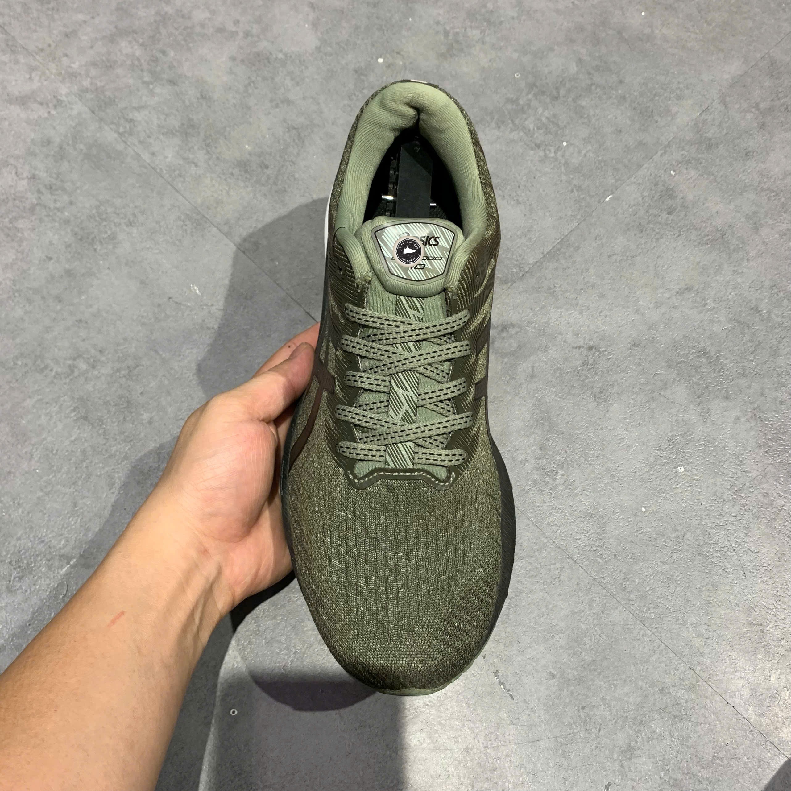 ASICS GT-2000 10 Lichen Green Black - 1011B185 - Size 40.5 - GIÀY 2HAND CHÍNH HÃNG PVN26079