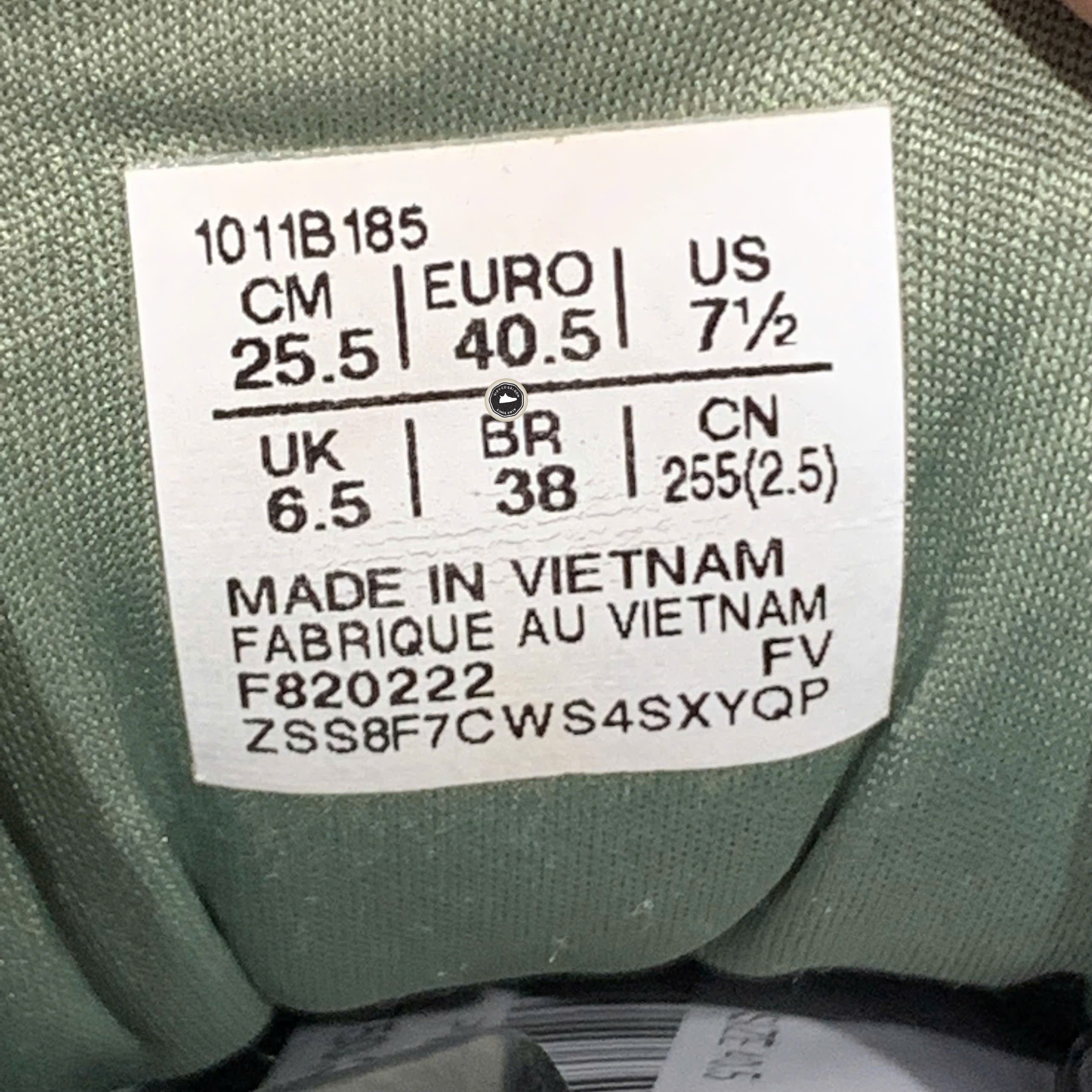 ASICS GT-2000 10 Lichen Green Black - 1011B185 - Size 40.5 - GIÀY 2HAND CHÍNH HÃNG PVN26079