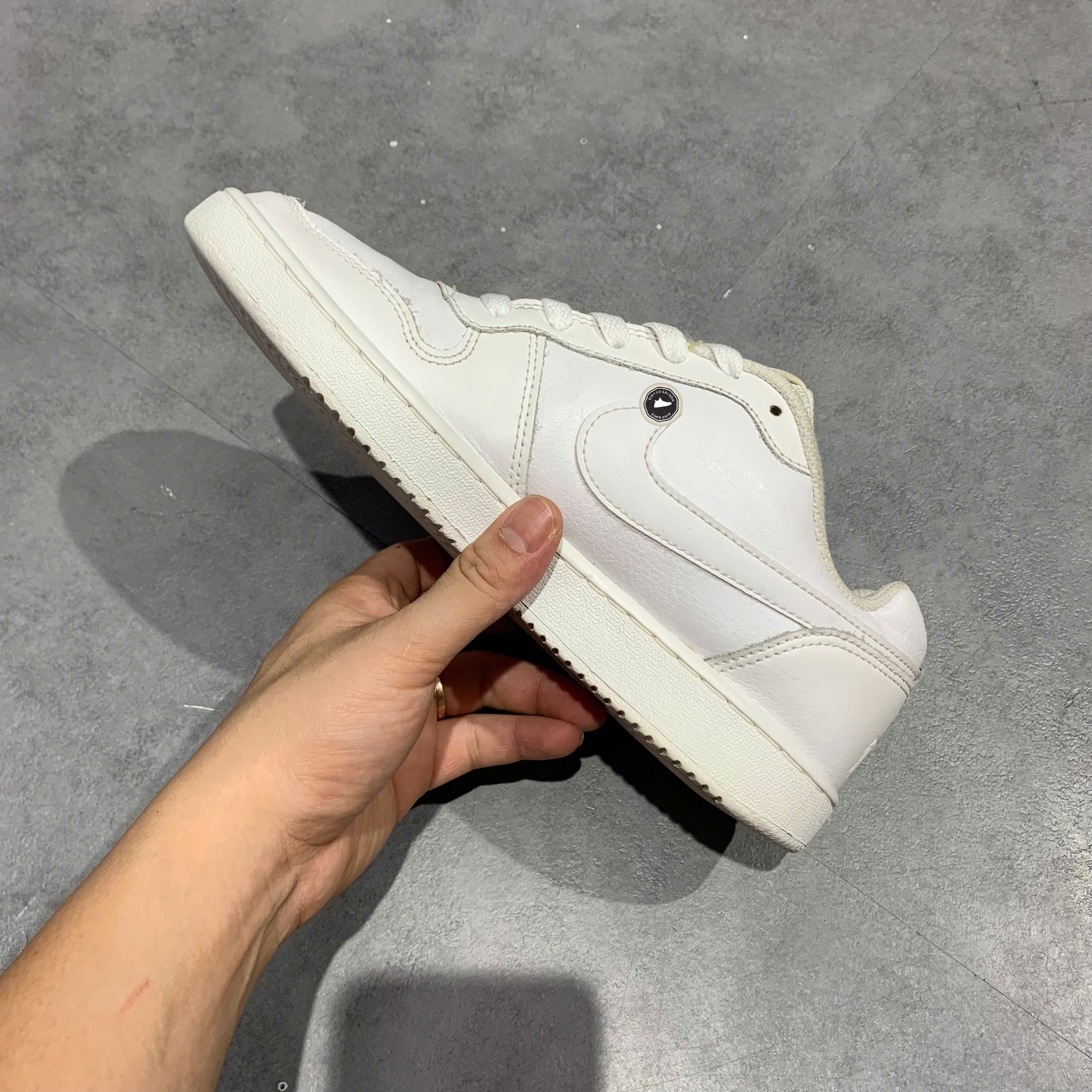Nike Ebernon Low Triple White - AQ1775-100 - Size 40 - GIÀY 2HAND CHÍNH HÃNG PVN25771