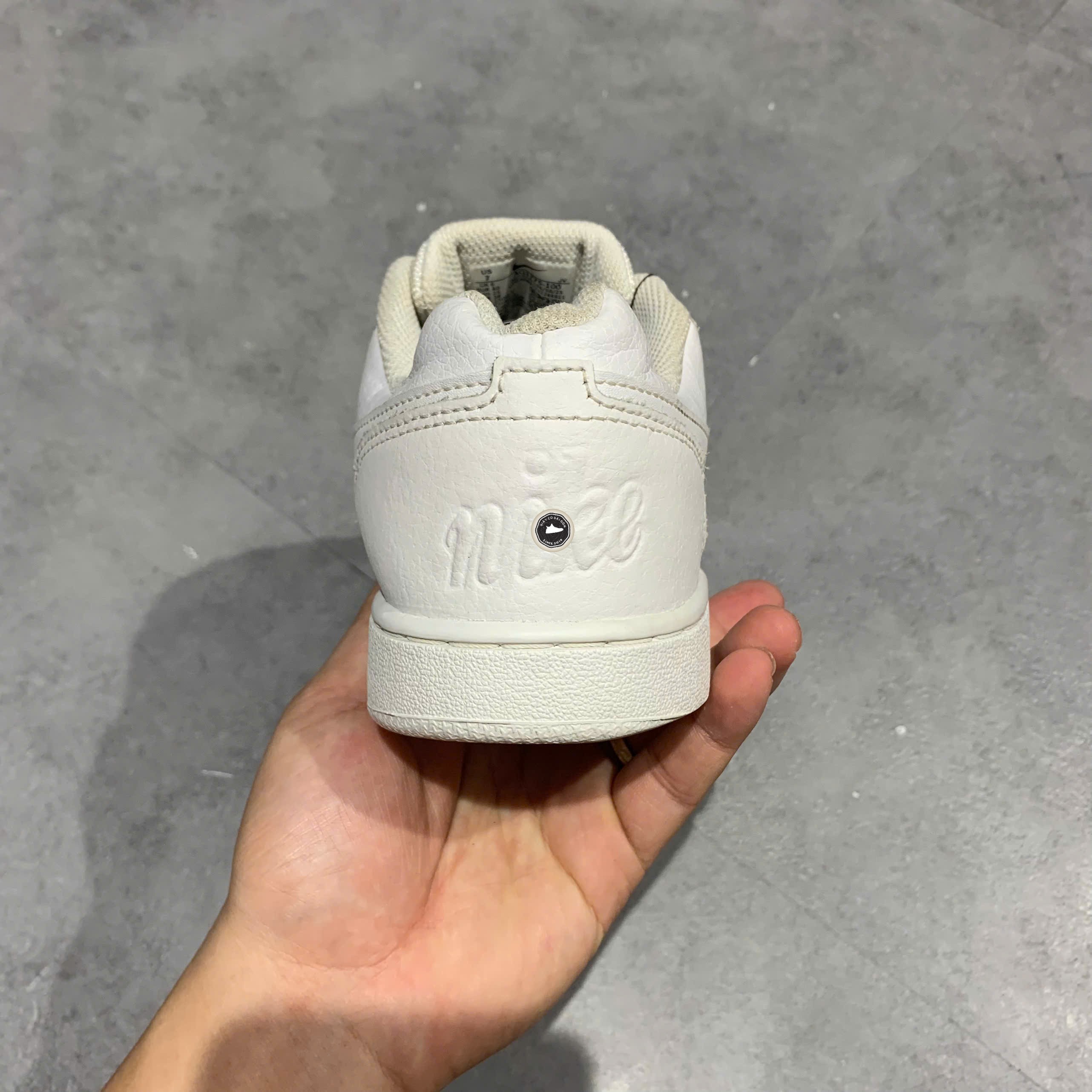 Nike Ebernon Low Triple White - AQ1775-100 - Size 40 - GIÀY 2HAND CHÍNH HÃNG PVN25771