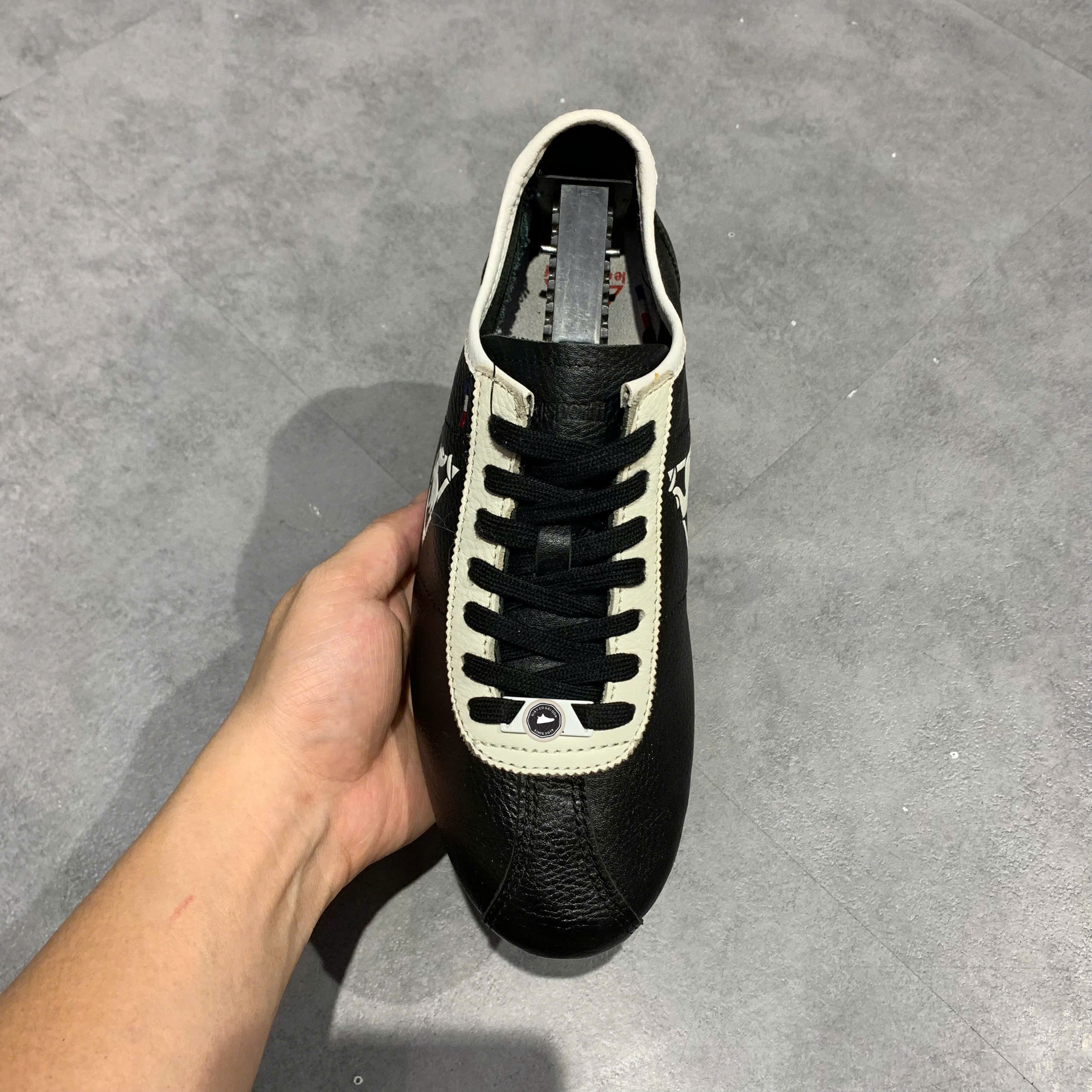 Le Coq Sportif Montpellier Leather Black White Gum - MT-211302 - Size 40 - GIÀY 2HAND CHÍNH HÃNG PVN26116