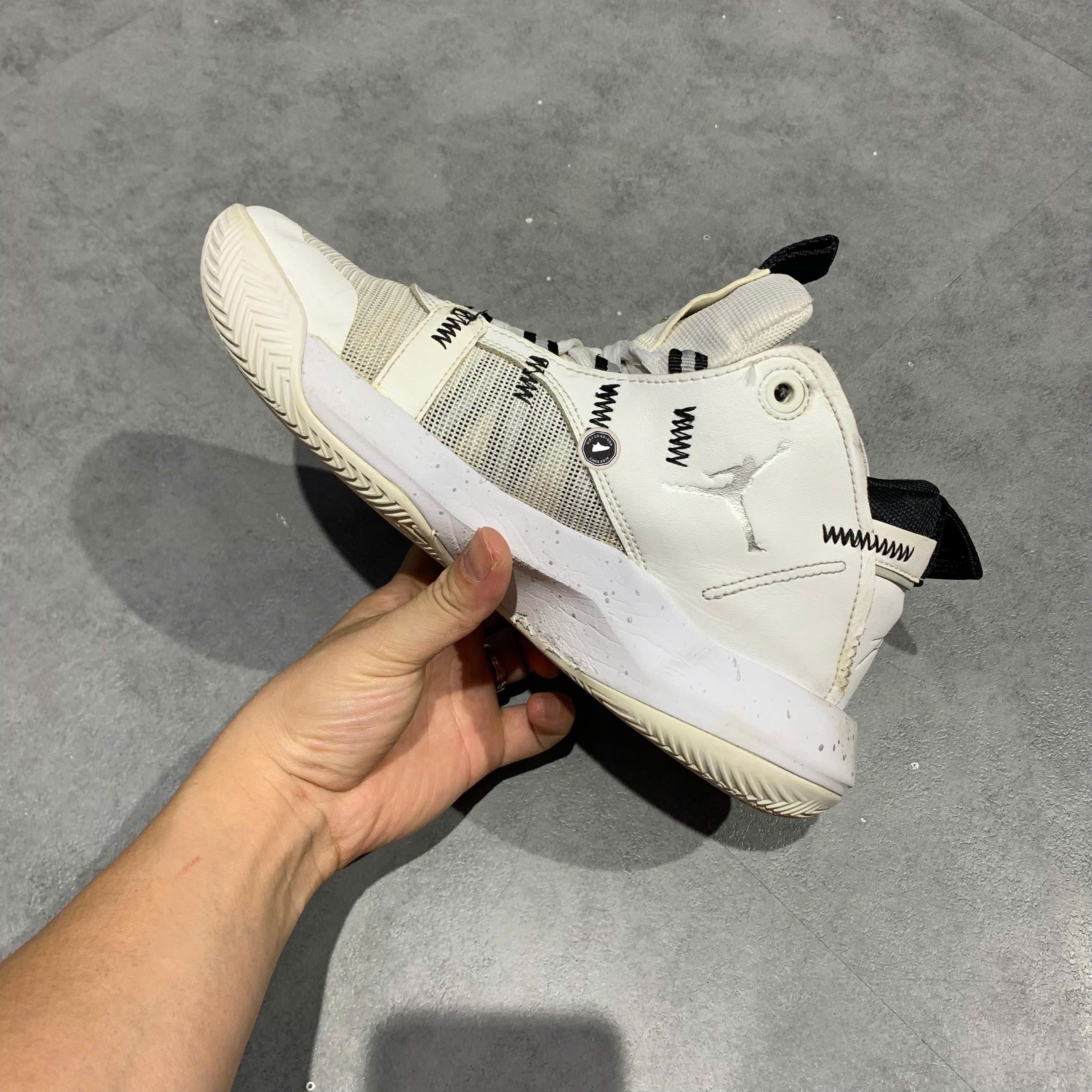 Jordan Jumpman 2020 White Black - BQ3448-102 - Size 40.5 - GIÀY 2HAND CHÍNH HÃNG PVN26191