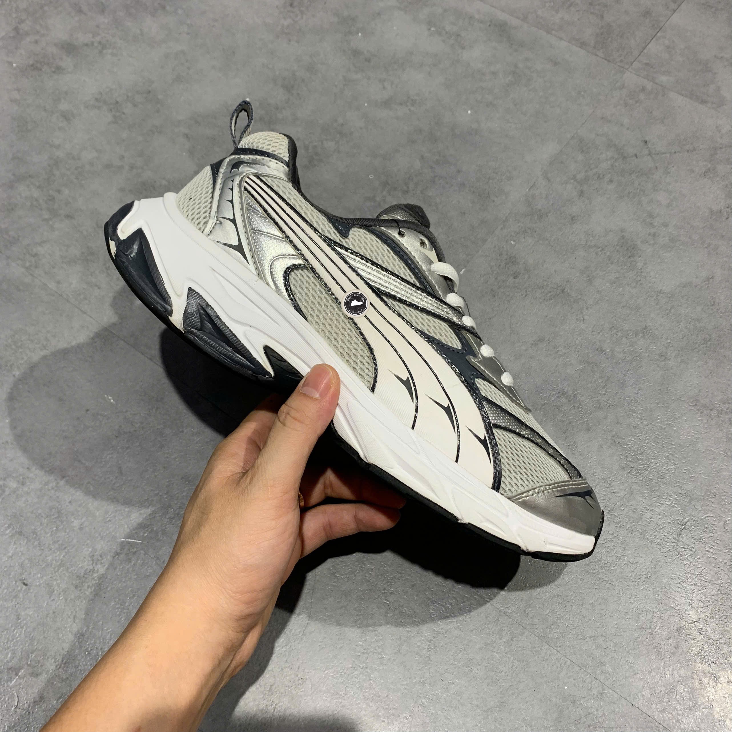 Puma Morphic 'Silver Glacial Grey' - 392724-16 - Size 40.5 - GIÀY 2HAND CHÍNH HÃNG PVN26126